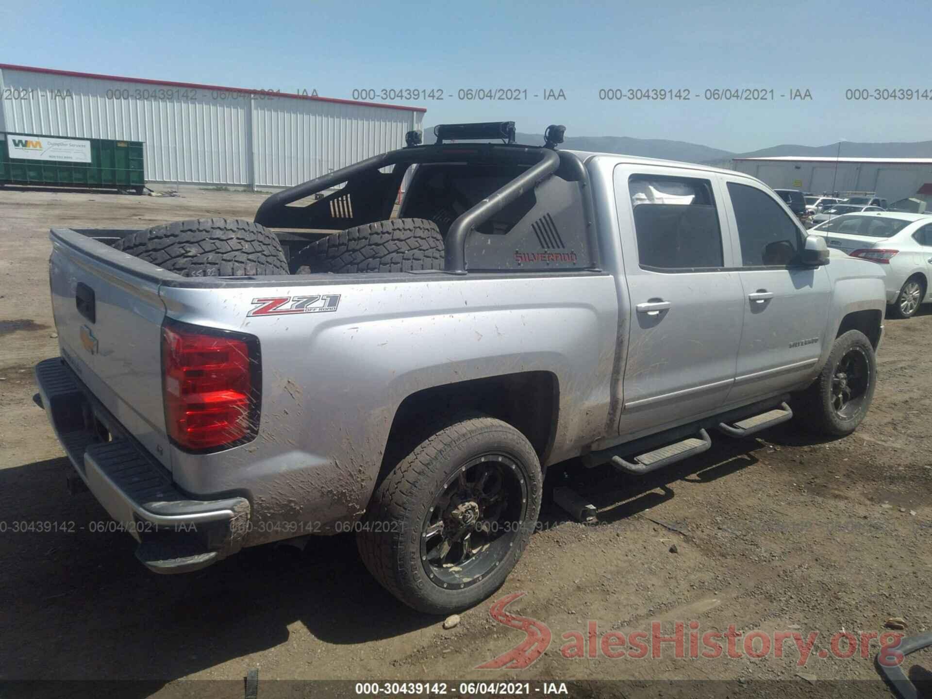 3GCUKREC7HG140539 2017 CHEVROLET SILVERADO 1500