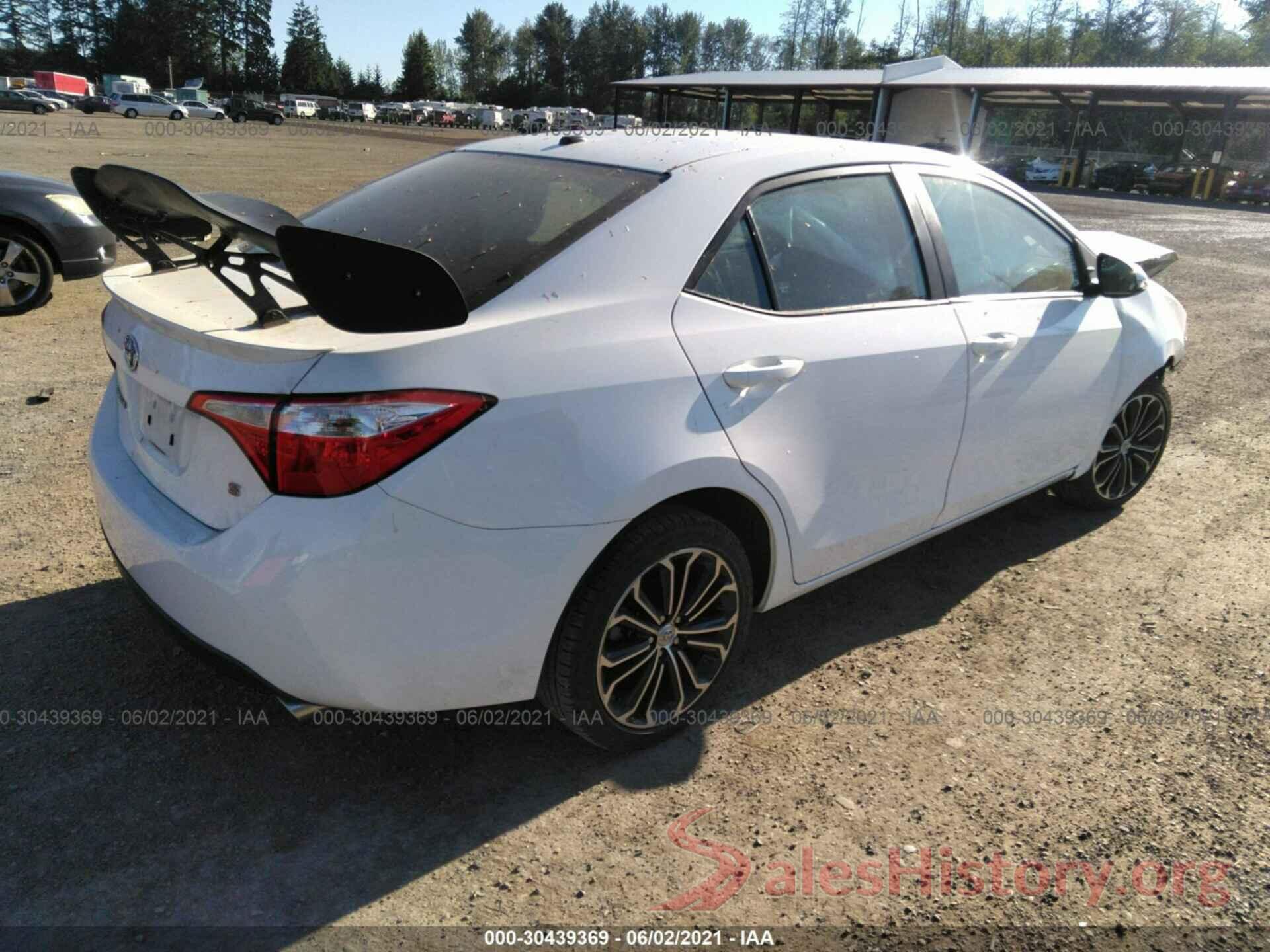 2T1BURHE7GC629059 2016 TOYOTA COROLLA