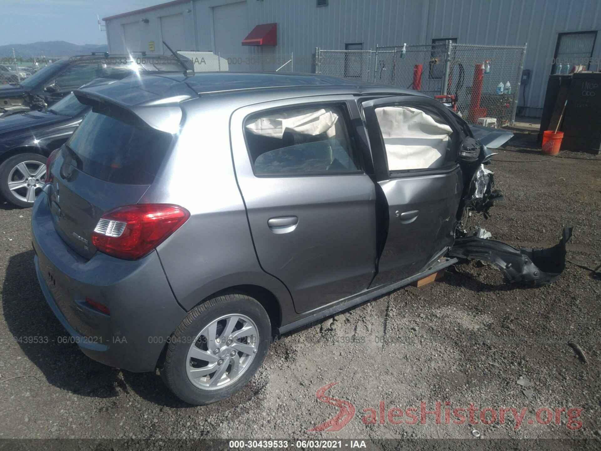 ML32A4HJ8KH006324 2019 MITSUBISHI MIRAGE