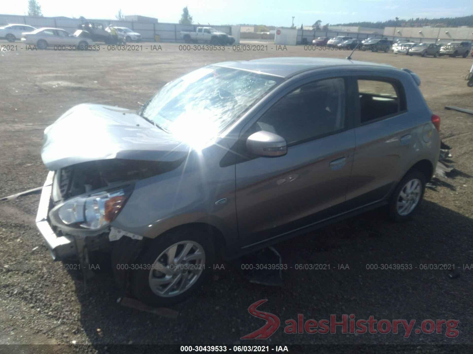 ML32A4HJ8KH006324 2019 MITSUBISHI MIRAGE