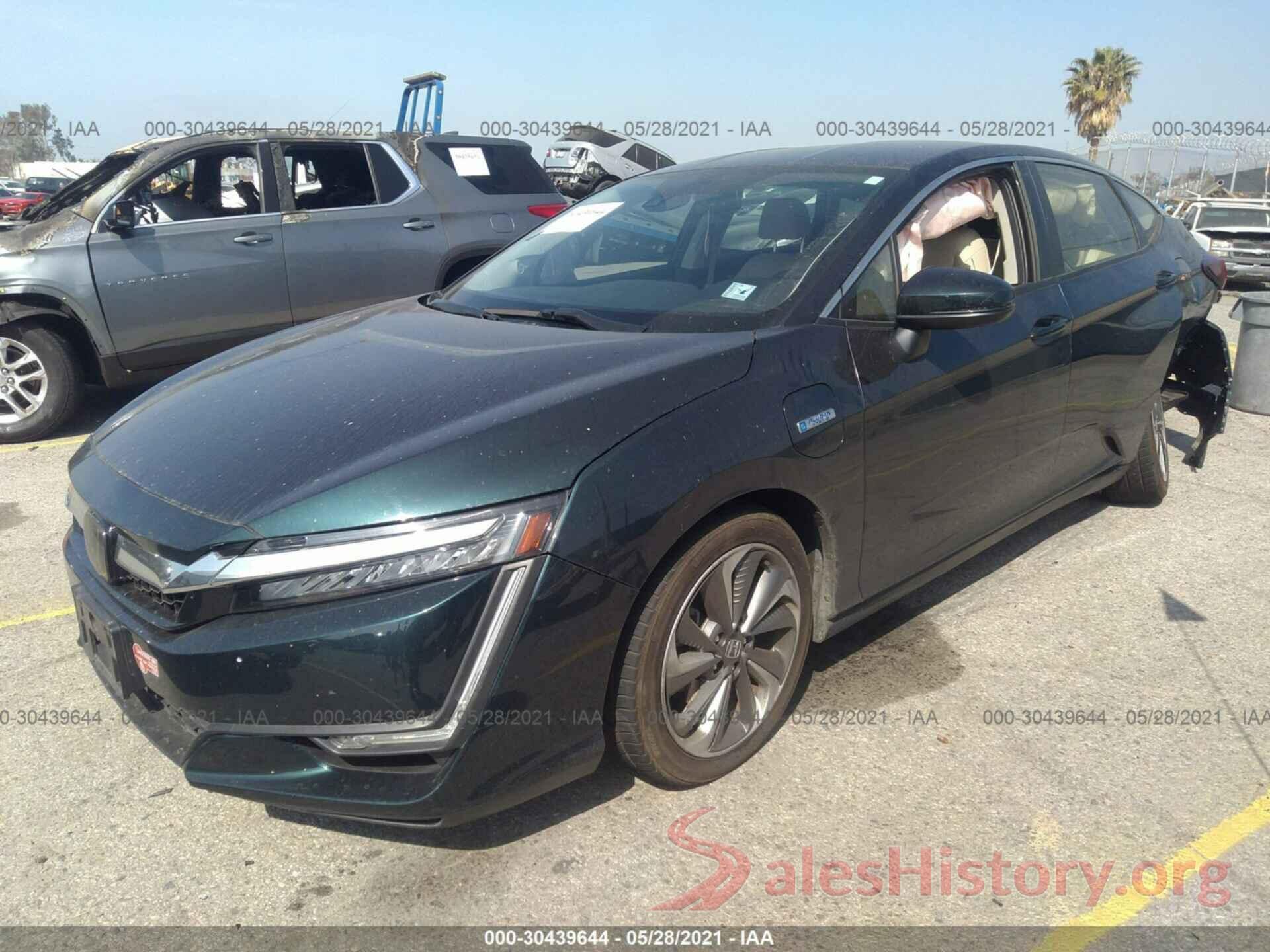 JHMZC5F35JC016738 2018 HONDA CLARITY PLUG-IN HYBRID