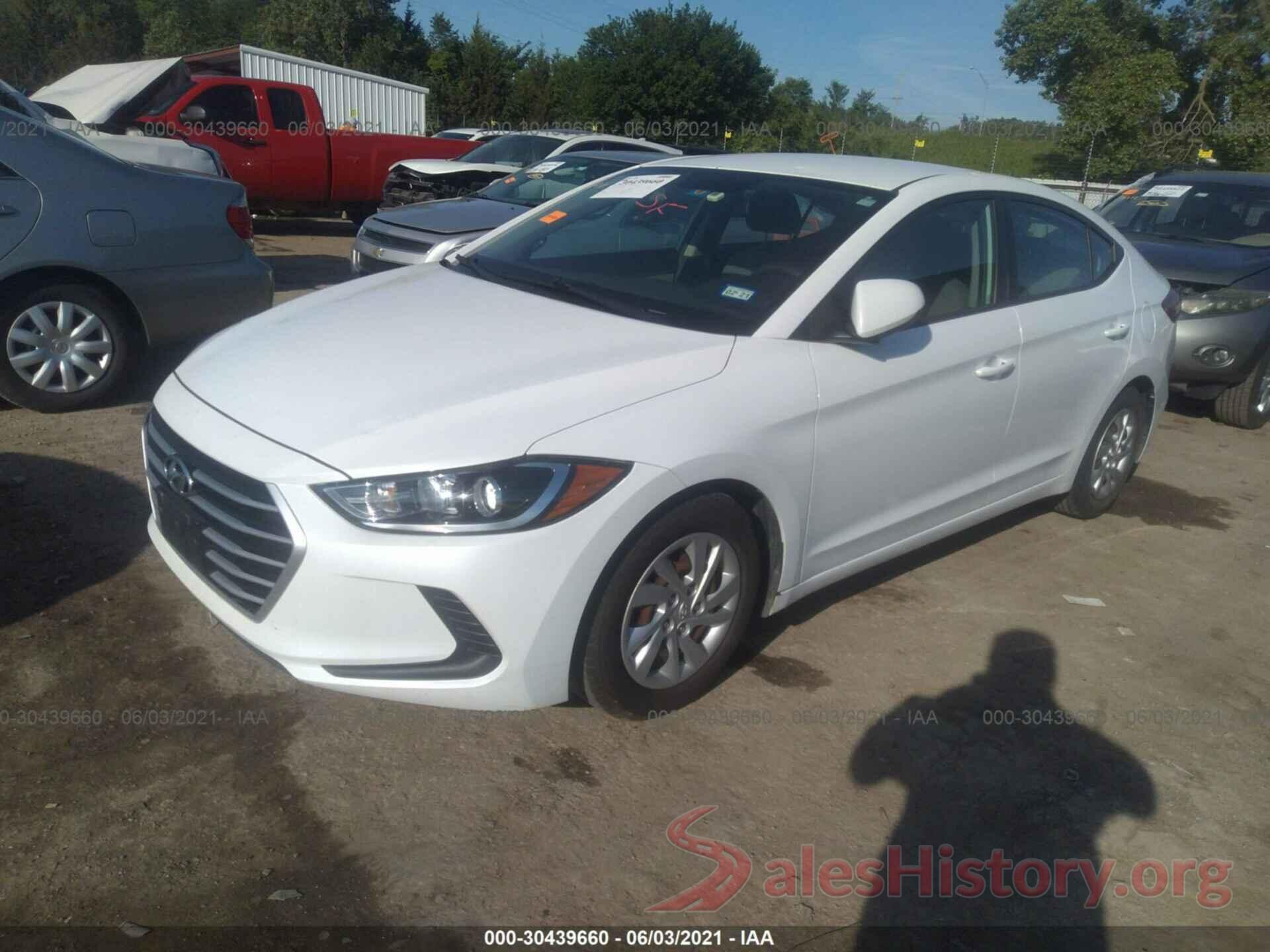 5NPD74LF0HH127639 2017 HYUNDAI ELANTRA