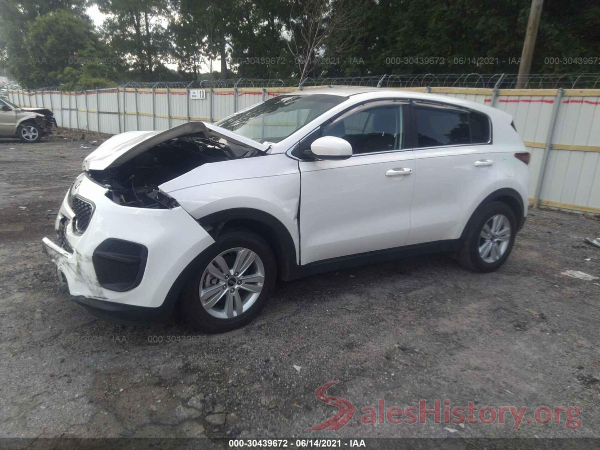 KNDPM3AC4K7615674 2019 KIA SPORTAGE