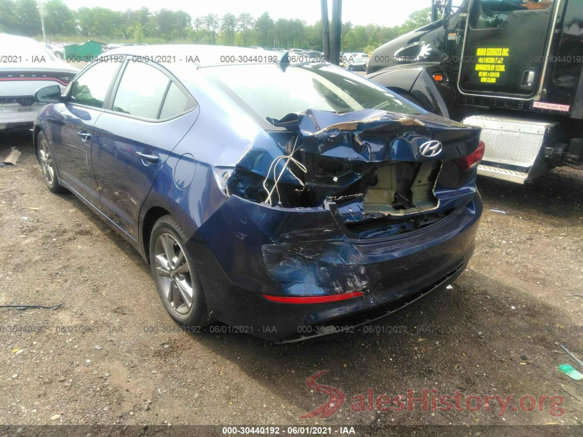 5NPD84LF3HH130919 2017 HYUNDAI ELANTRA