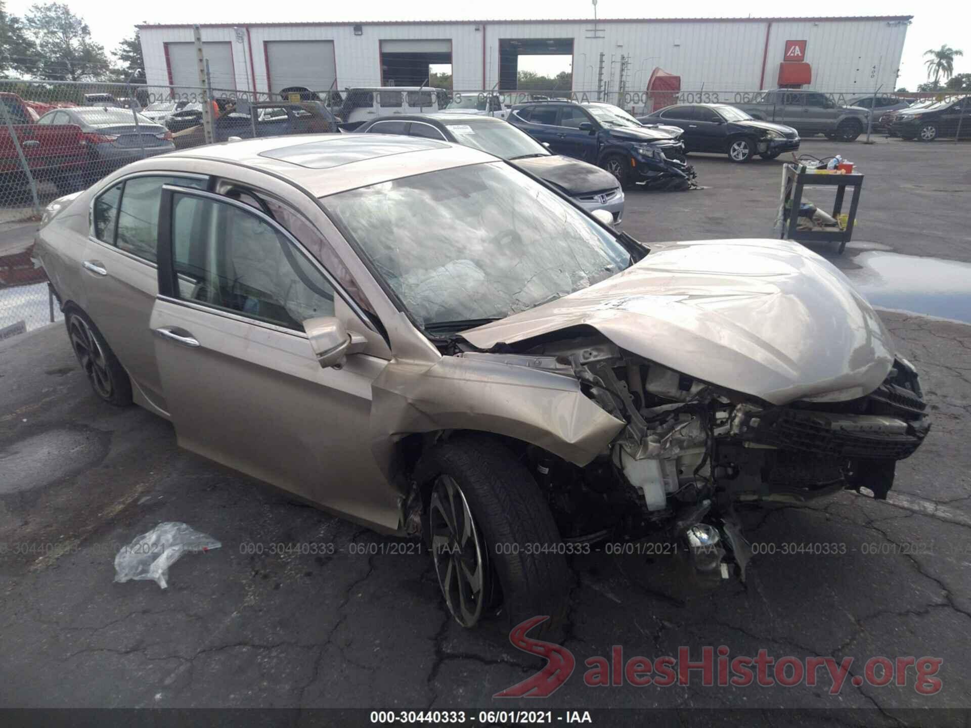 1HGCR2F87GA021400 2016 HONDA ACCORD SEDAN