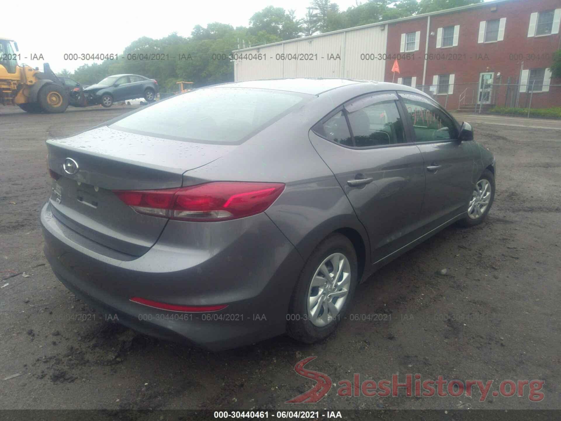 5NPD74LF5JH352614 2018 HYUNDAI ELANTRA