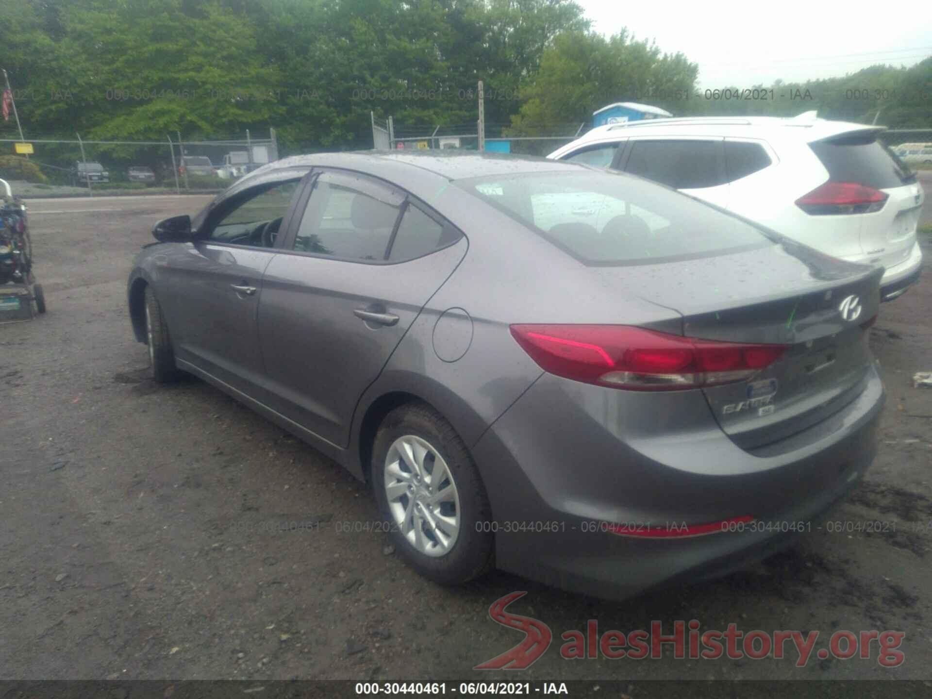 5NPD74LF5JH352614 2018 HYUNDAI ELANTRA