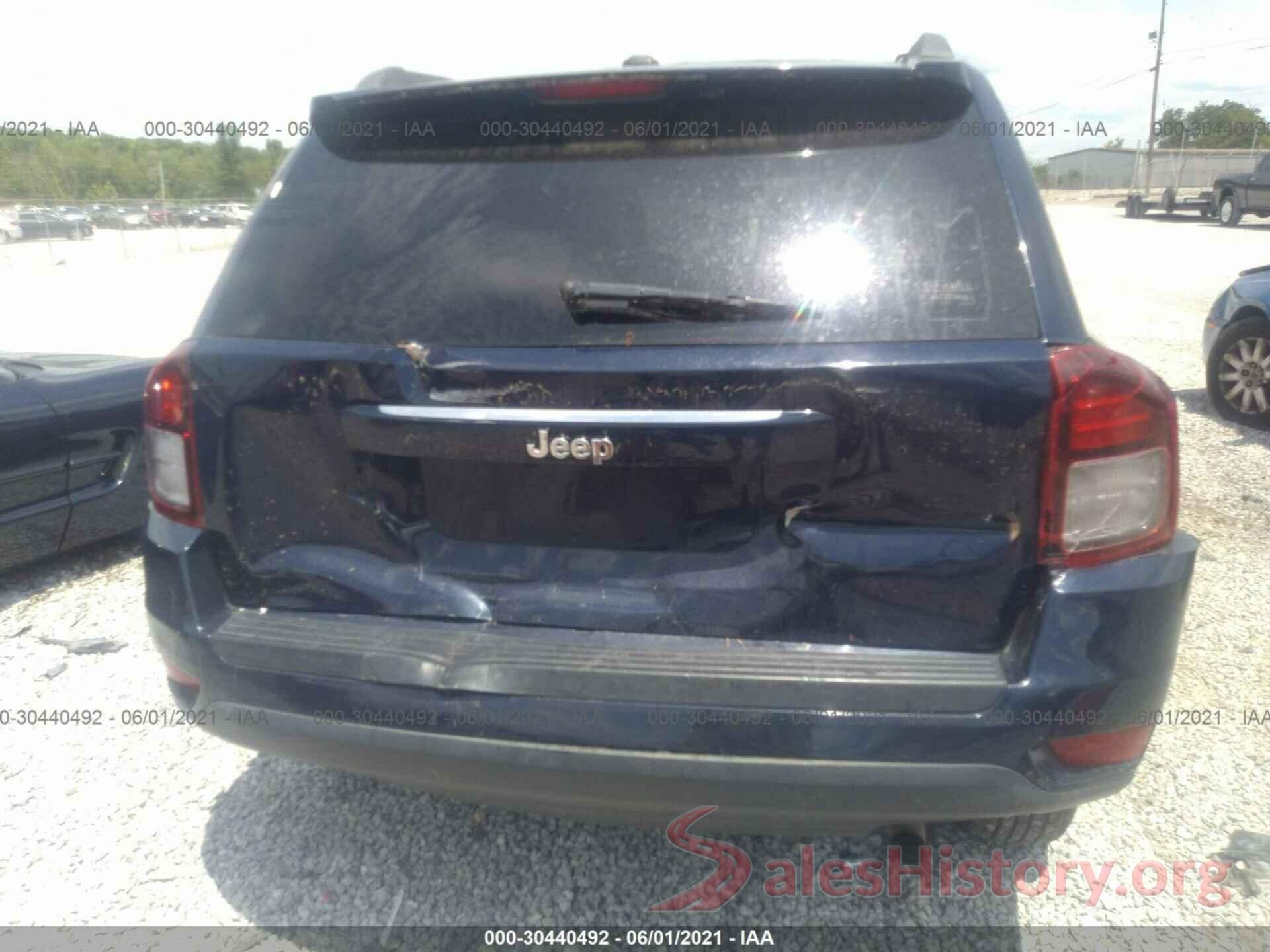 1C4NJCBAXGD518677 2016 JEEP COMPASS