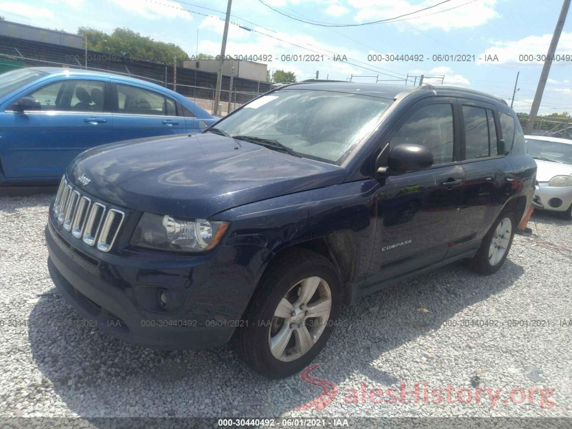 1C4NJCBAXGD518677 2016 JEEP COMPASS