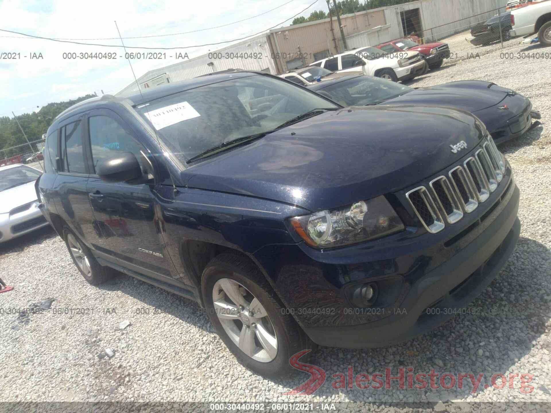 1C4NJCBAXGD518677 2016 JEEP COMPASS