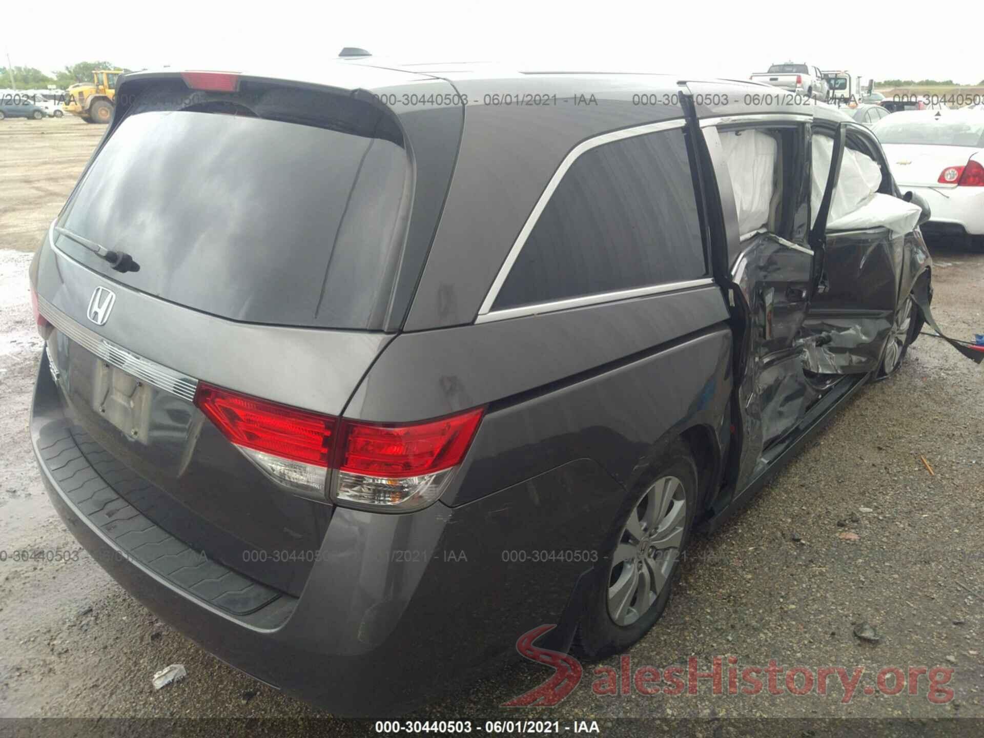 5FNRL5H68GB040763 2016 HONDA ODYSSEY