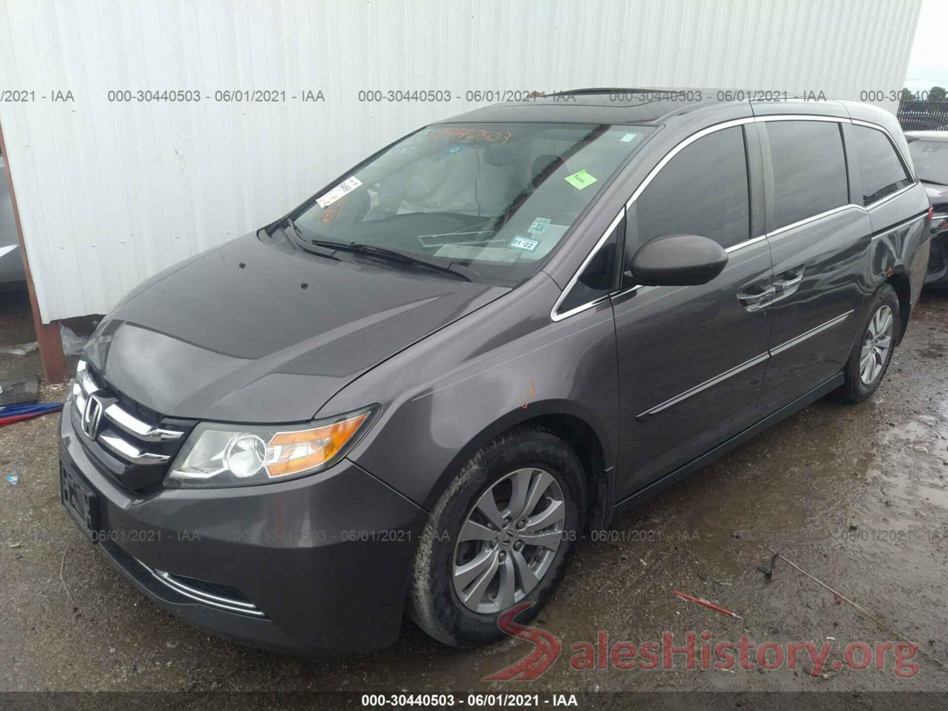 5FNRL5H68GB040763 2016 HONDA ODYSSEY