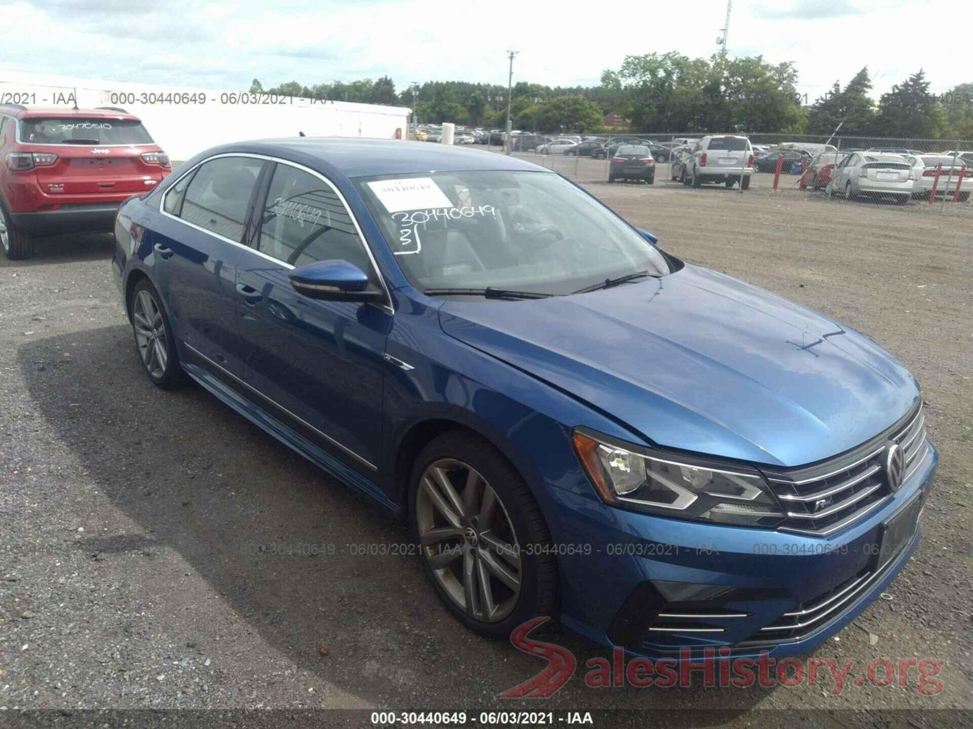 1VWDT7A31HC035549 2017 VOLKSWAGEN PASSAT