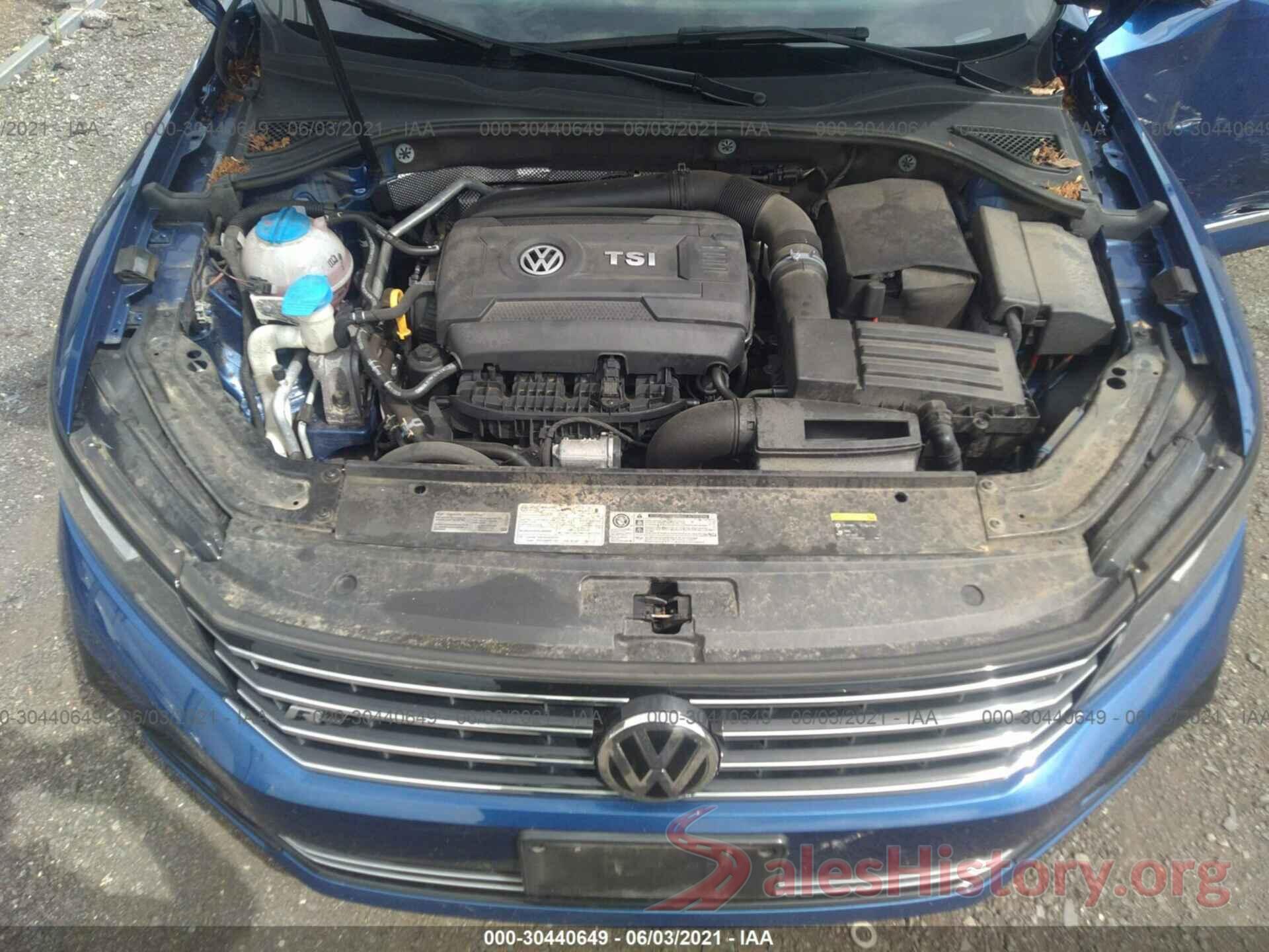 1VWDT7A31HC035549 2017 VOLKSWAGEN PASSAT