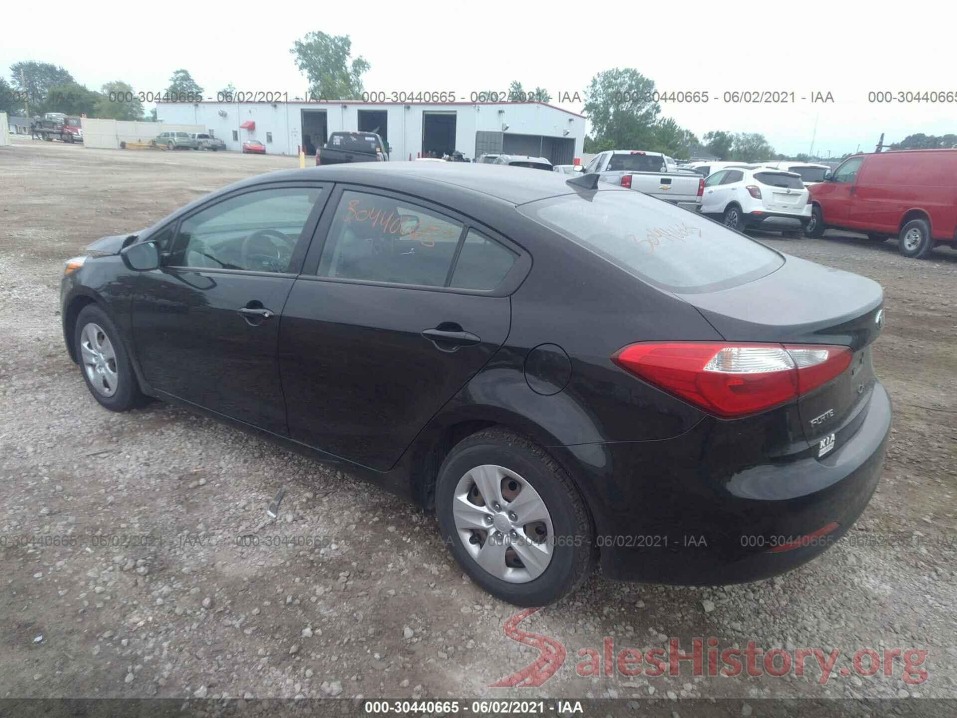 KNAFK4A68G5481334 2016 KIA FORTE