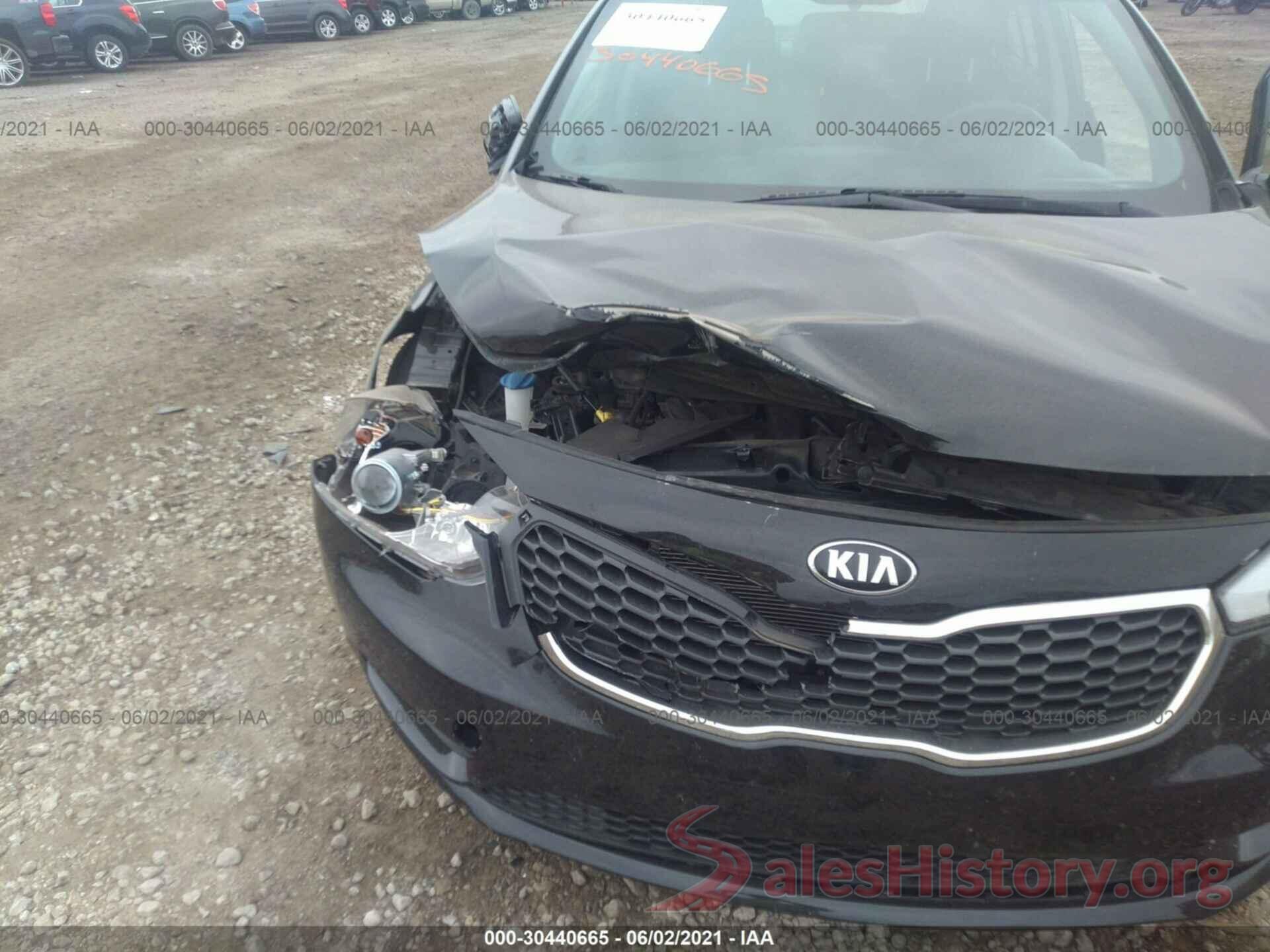 KNAFK4A68G5481334 2016 KIA FORTE