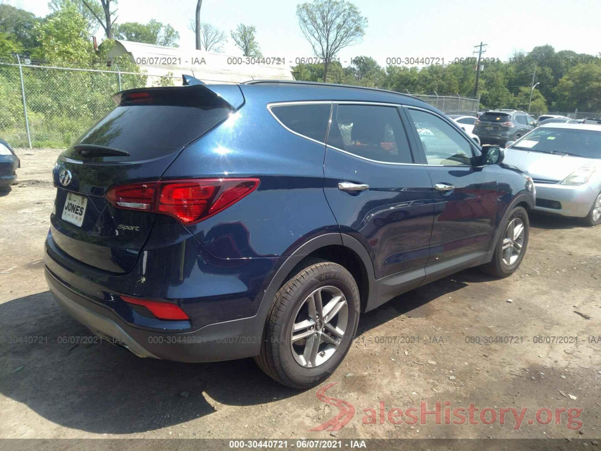 5XYZU3LB8HG417396 2017 HYUNDAI SANTA FE SPORT