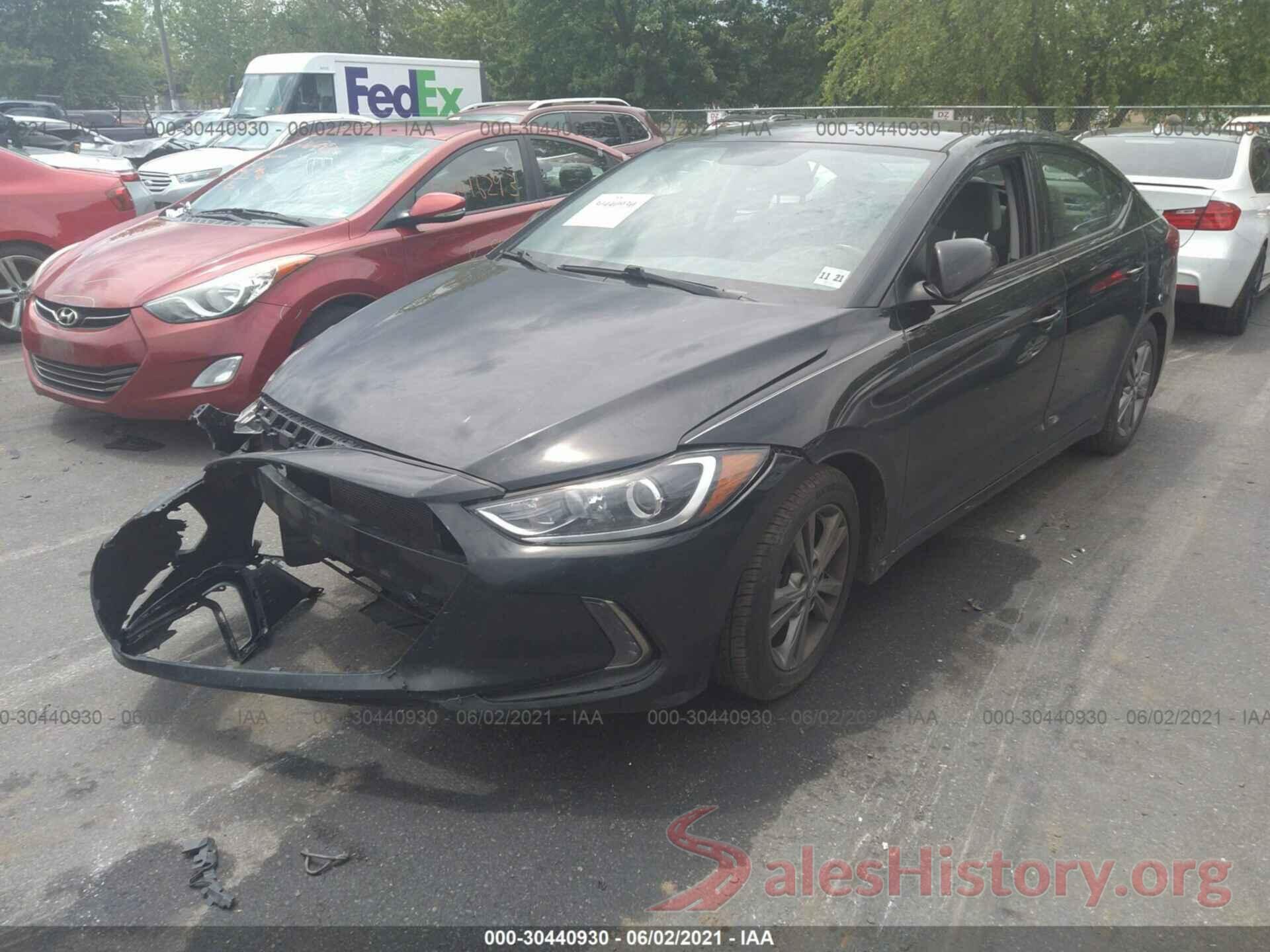 5NPD84LF2HH064377 2017 HYUNDAI ELANTRA