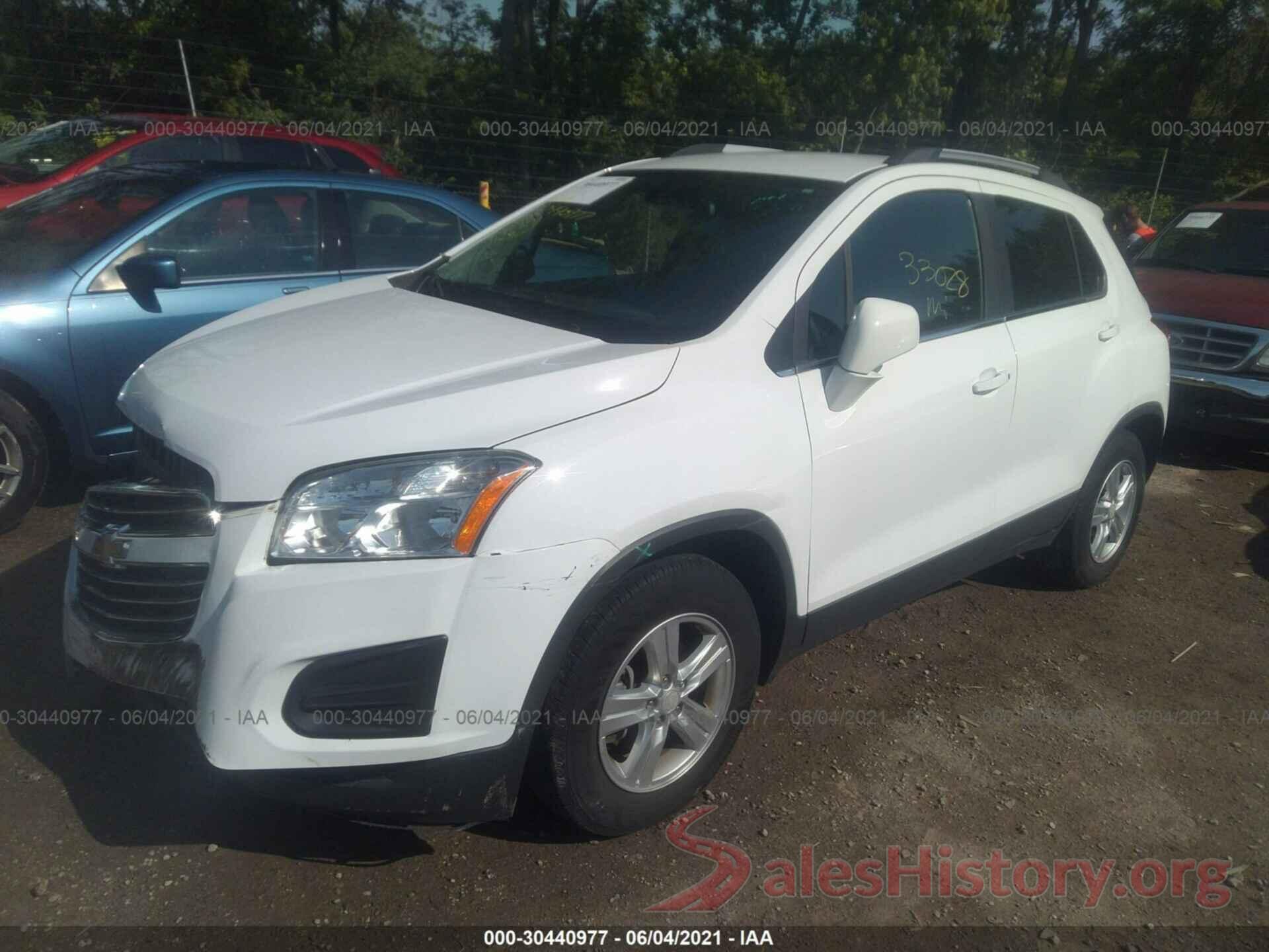 3GNCJLSB1GL277352 2016 CHEVROLET TRAX