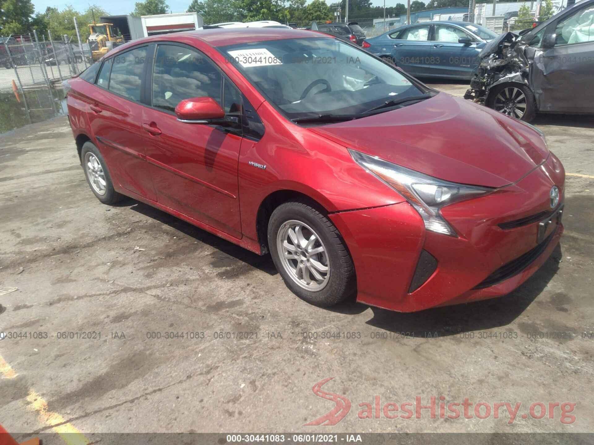 JTDKARFUXG3518212 2016 TOYOTA PRIUS