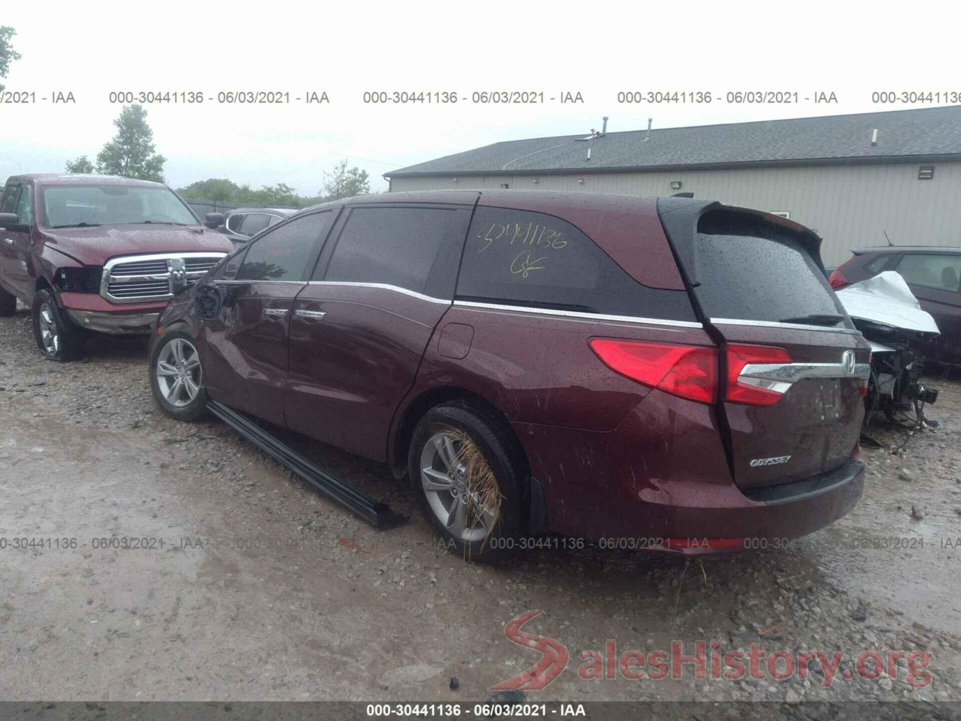 5FNRL6H56KB068857 2019 HONDA ODYSSEY