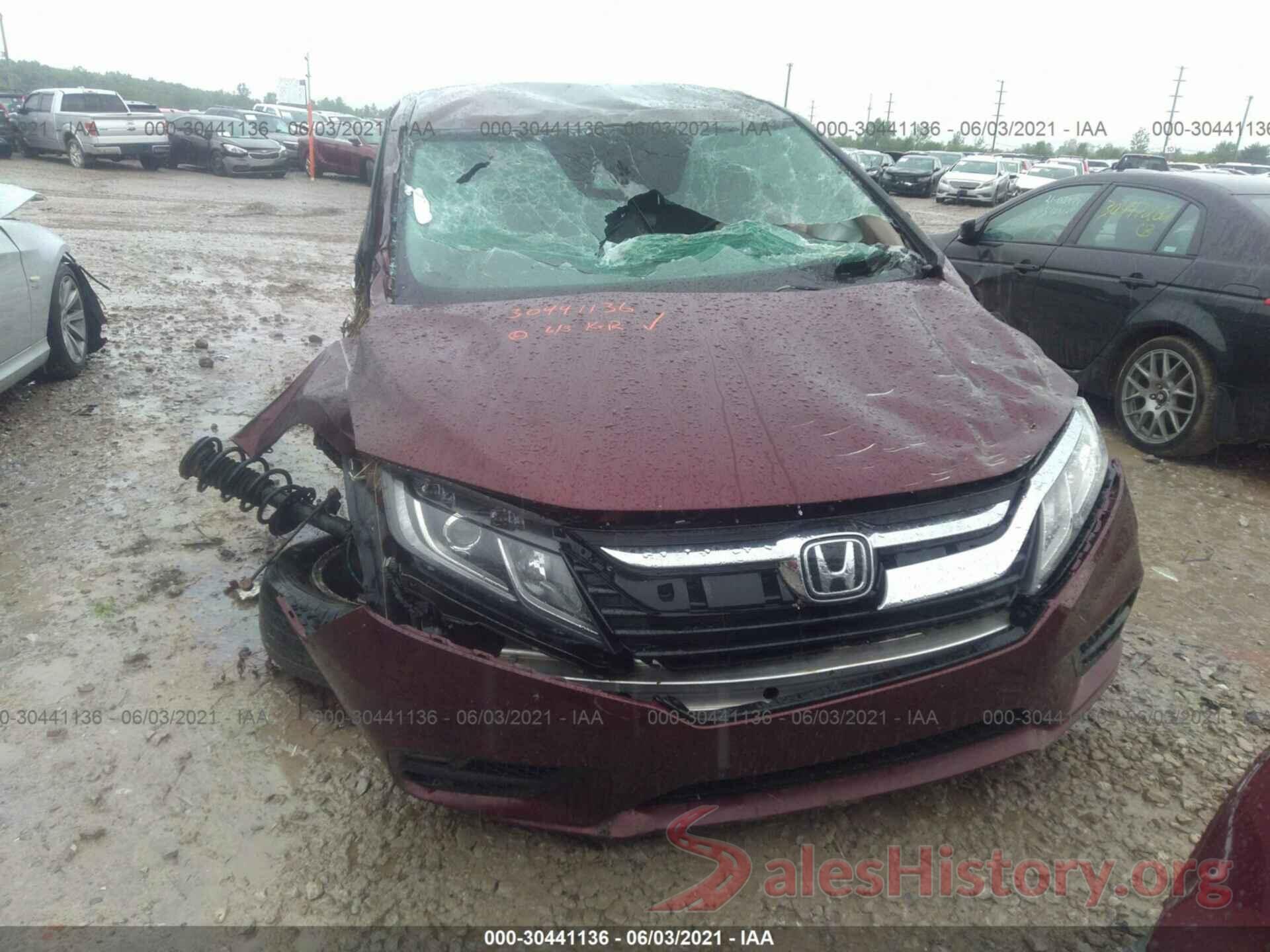 5FNRL6H56KB068857 2019 HONDA ODYSSEY