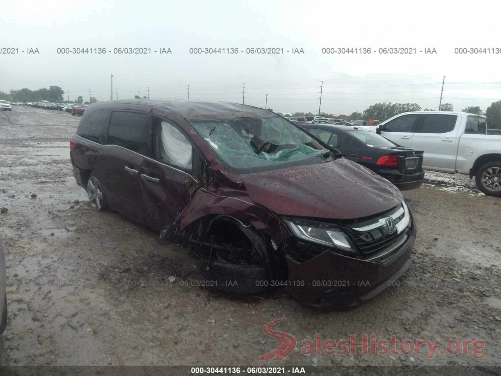 5FNRL6H56KB068857 2019 HONDA ODYSSEY