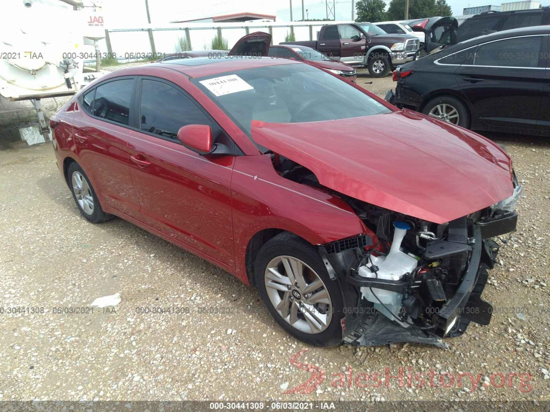 5NPD84LF3LH500257 2020 HYUNDAI ELANTRA