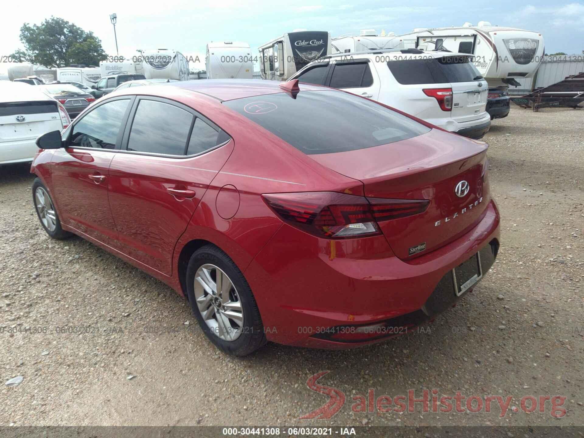 5NPD84LF3LH500257 2020 HYUNDAI ELANTRA