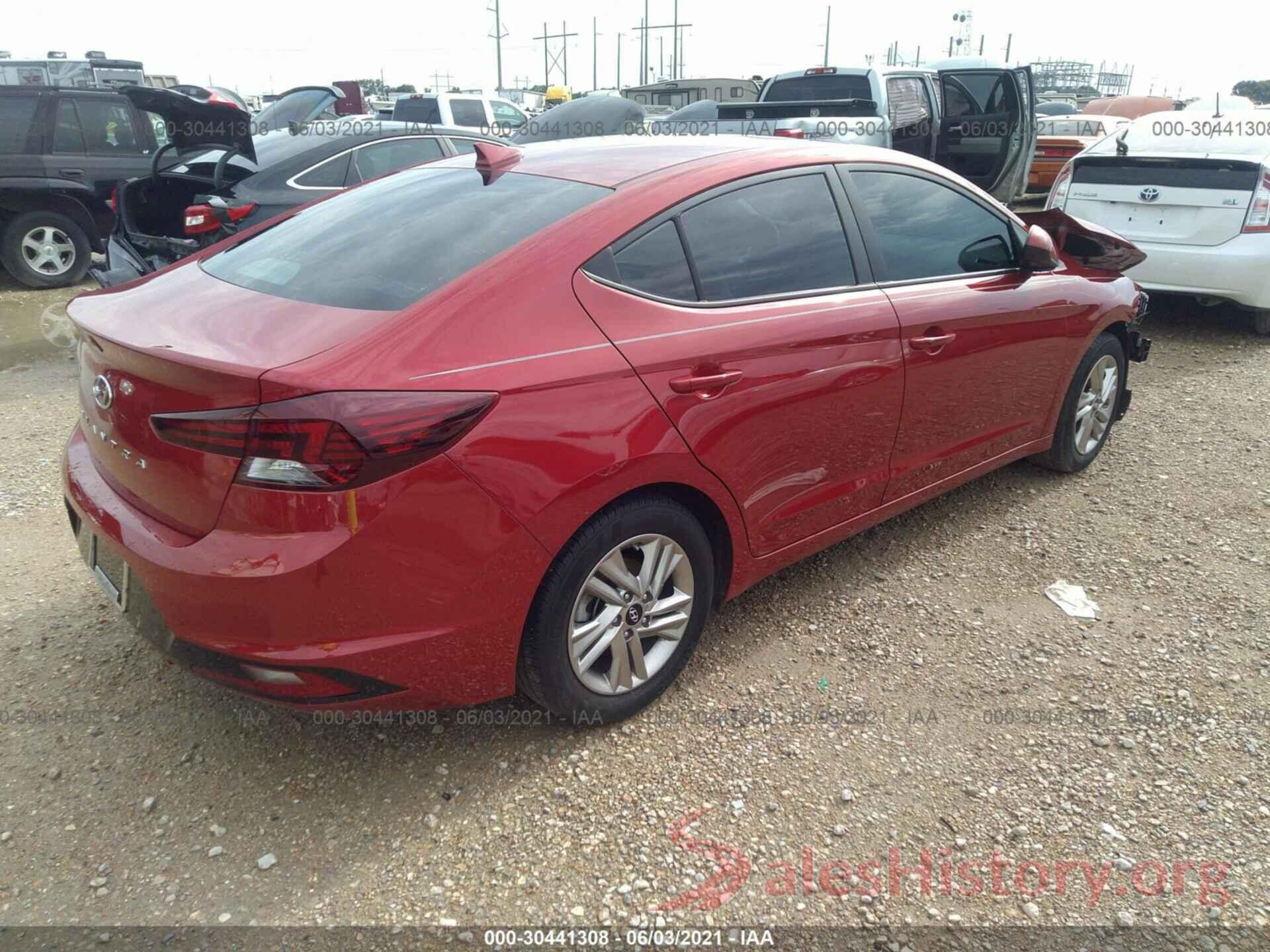 5NPD84LF3LH500257 2020 HYUNDAI ELANTRA