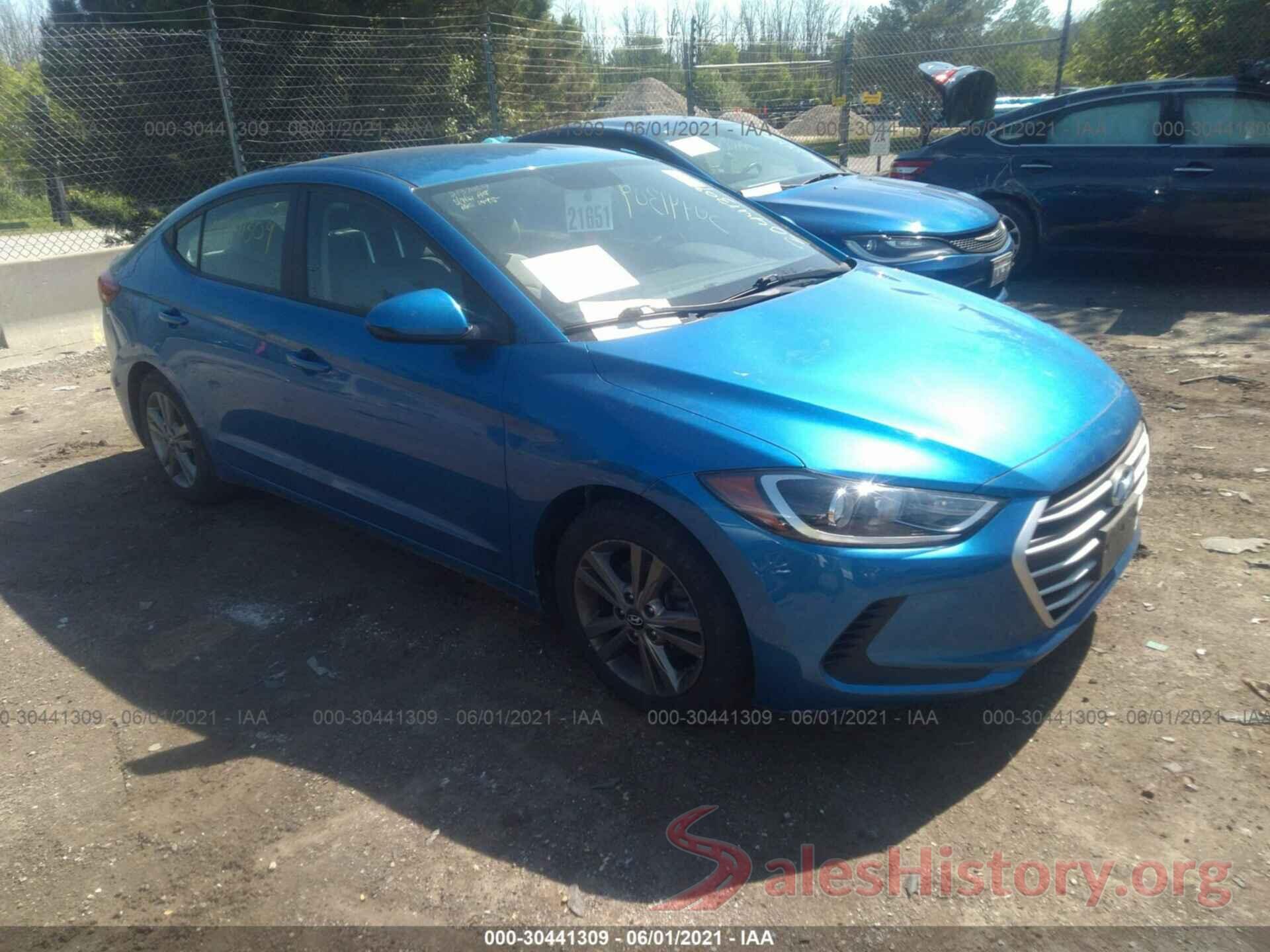 KMHD84LFXHU138212 2017 HYUNDAI ELANTRA