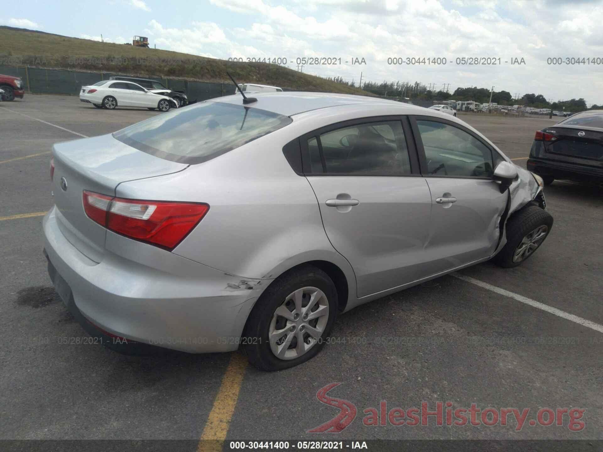 KNADM4A31G6662776 2016 KIA RIO