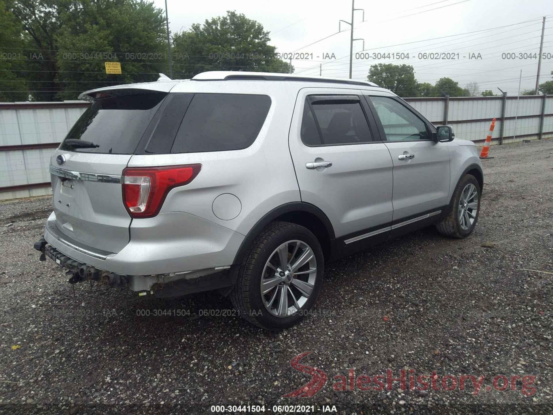 1FM5K7F87JGB13633 2018 FORD EXPLORER