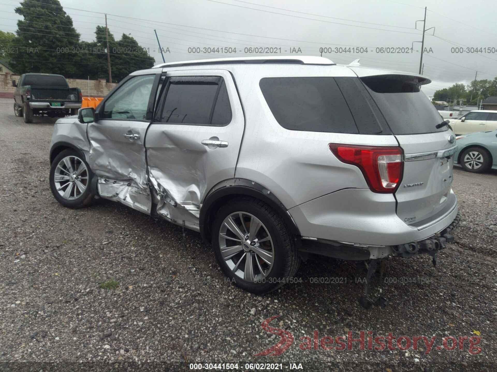 1FM5K7F87JGB13633 2018 FORD EXPLORER