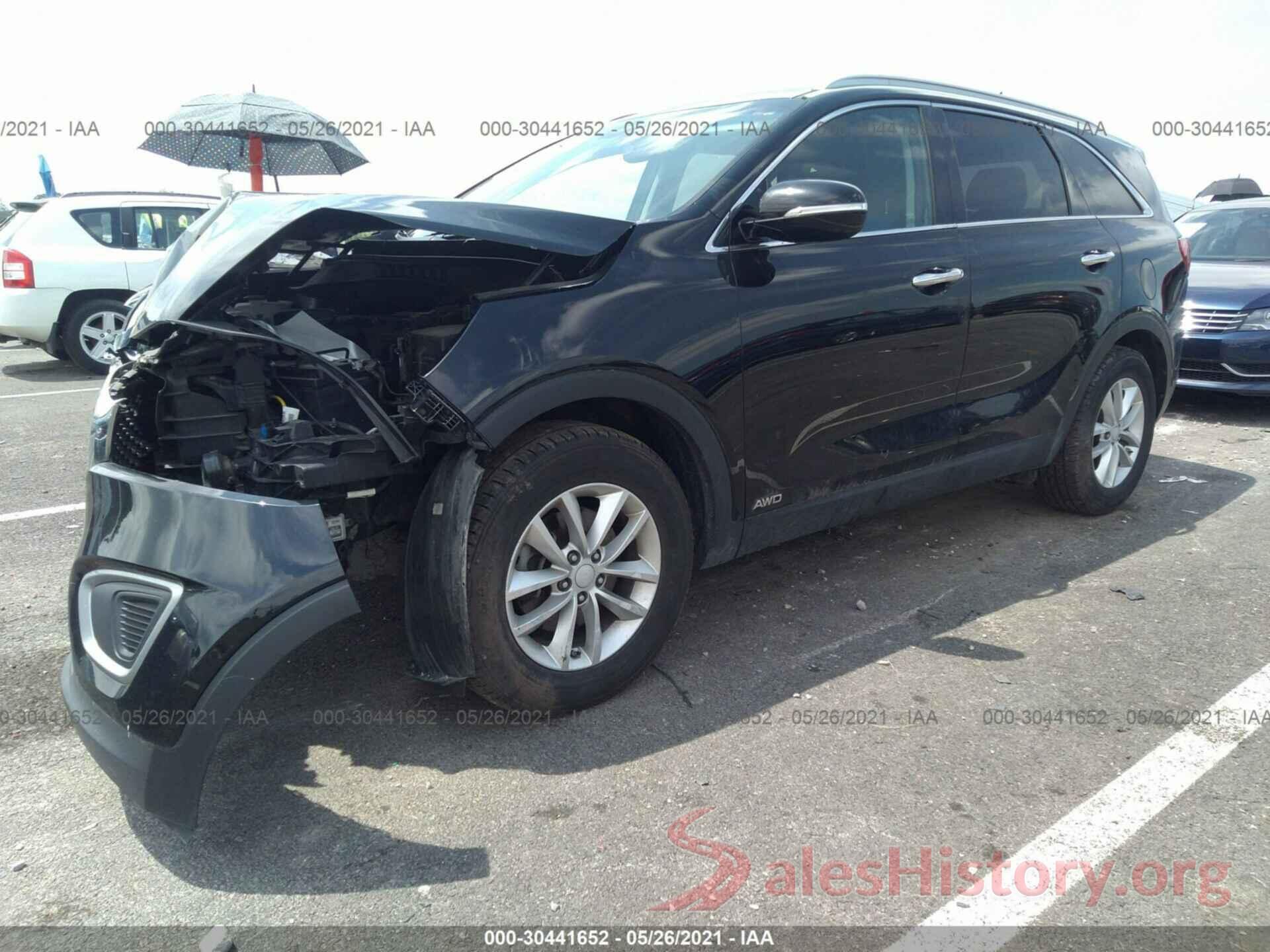 5XYPGDA35HG245053 2017 KIA SORENTO