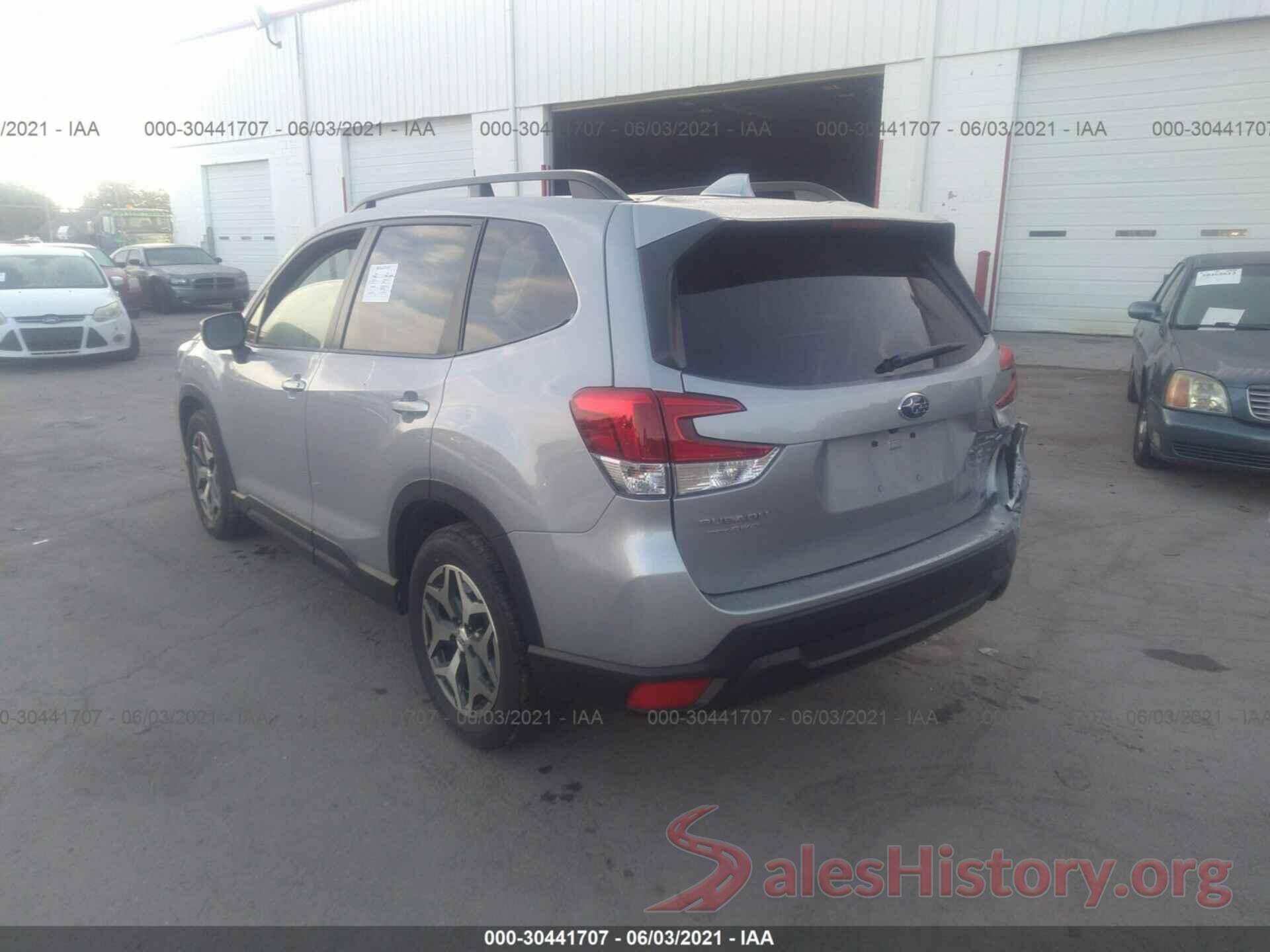 JF2SKAJCXMH474516 2021 SUBARU FORESTER