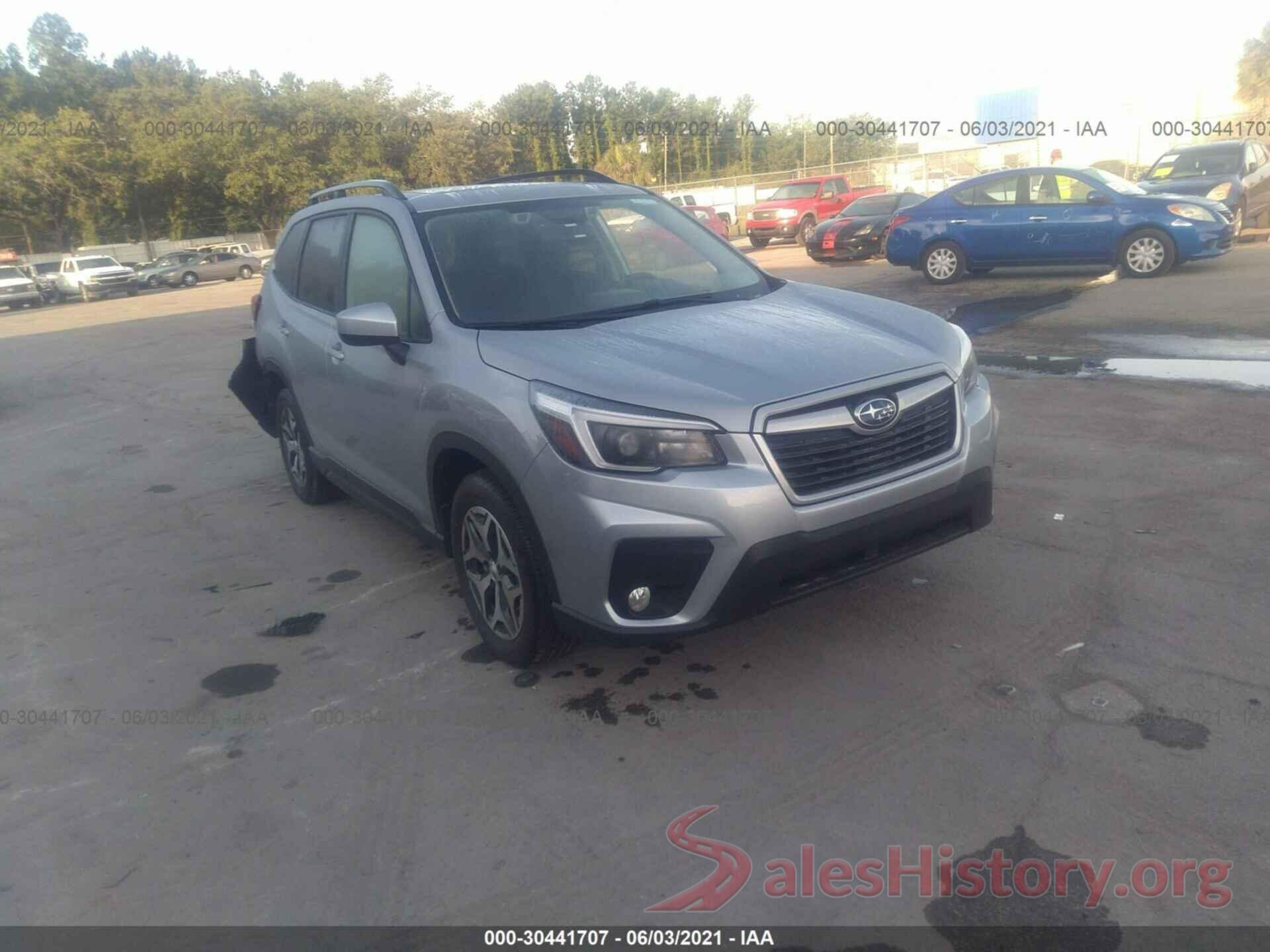 JF2SKAJCXMH474516 2021 SUBARU FORESTER