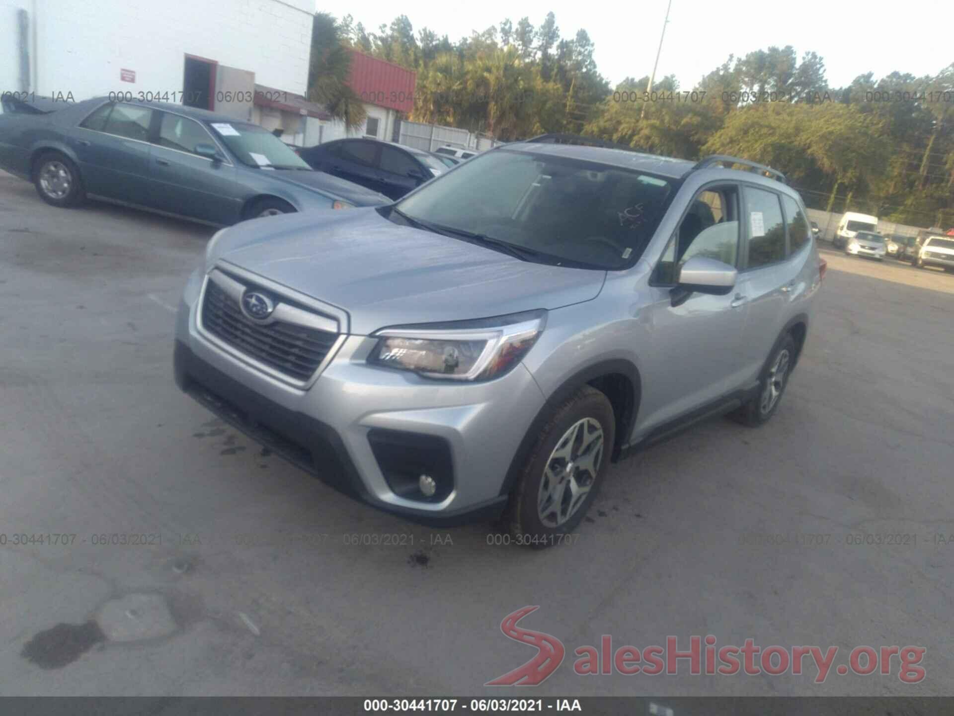 JF2SKAJCXMH474516 2021 SUBARU FORESTER