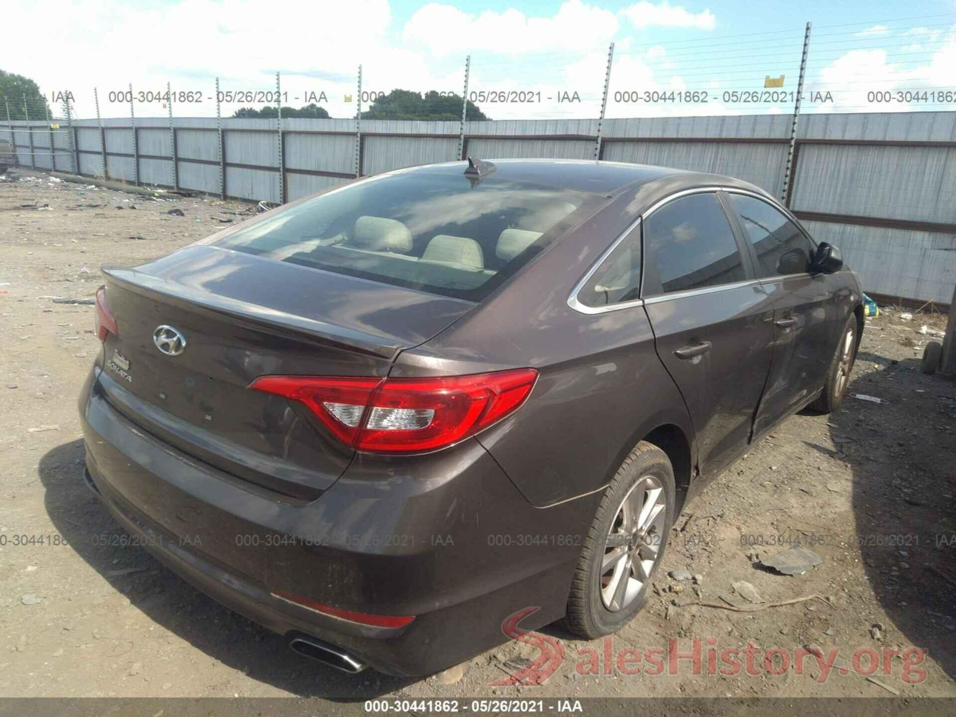 5NPE24AF6GH384292 2016 HYUNDAI SONATA