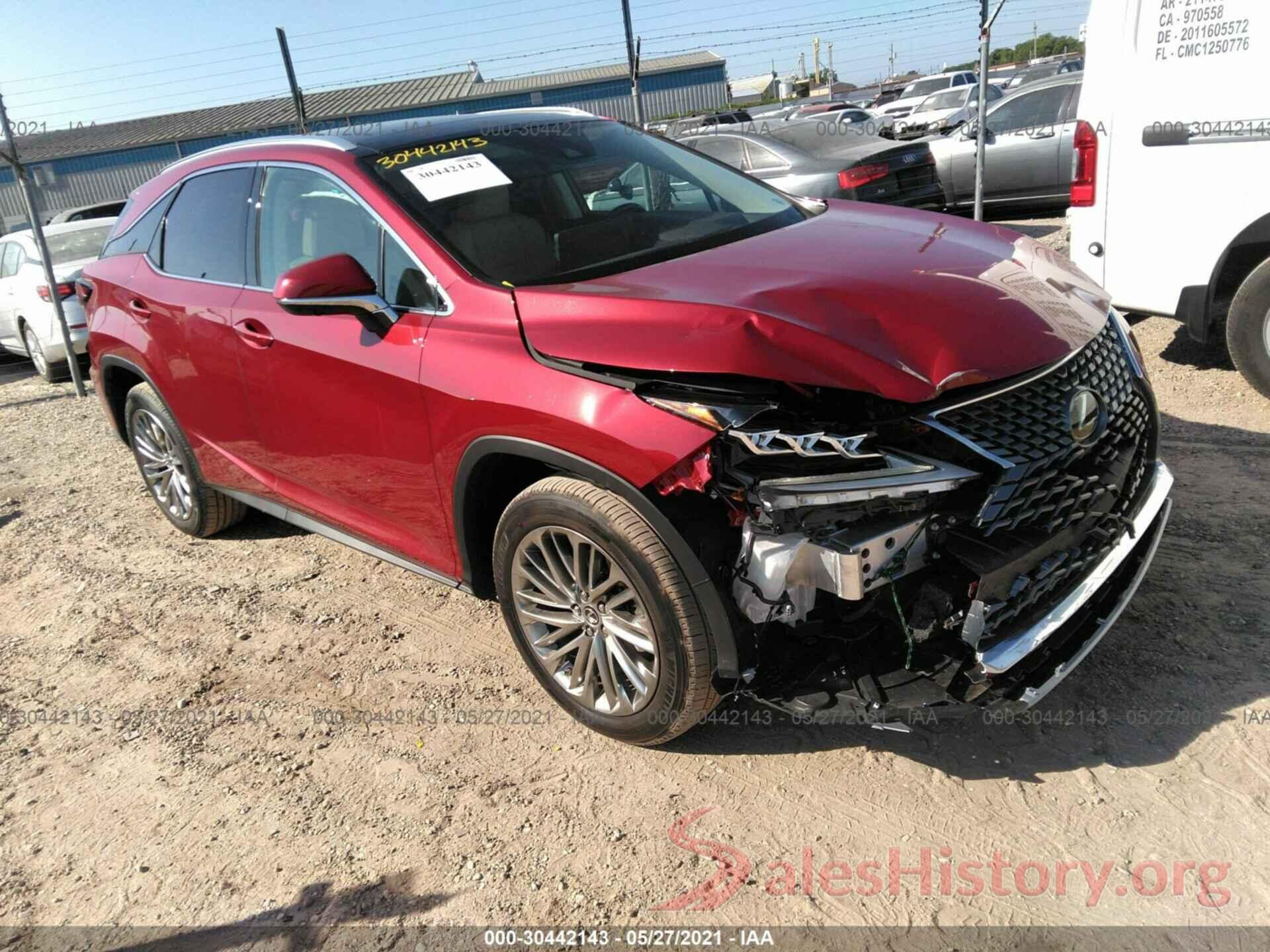 2T2JZMAA2LC179737 2020 LEXUS RX