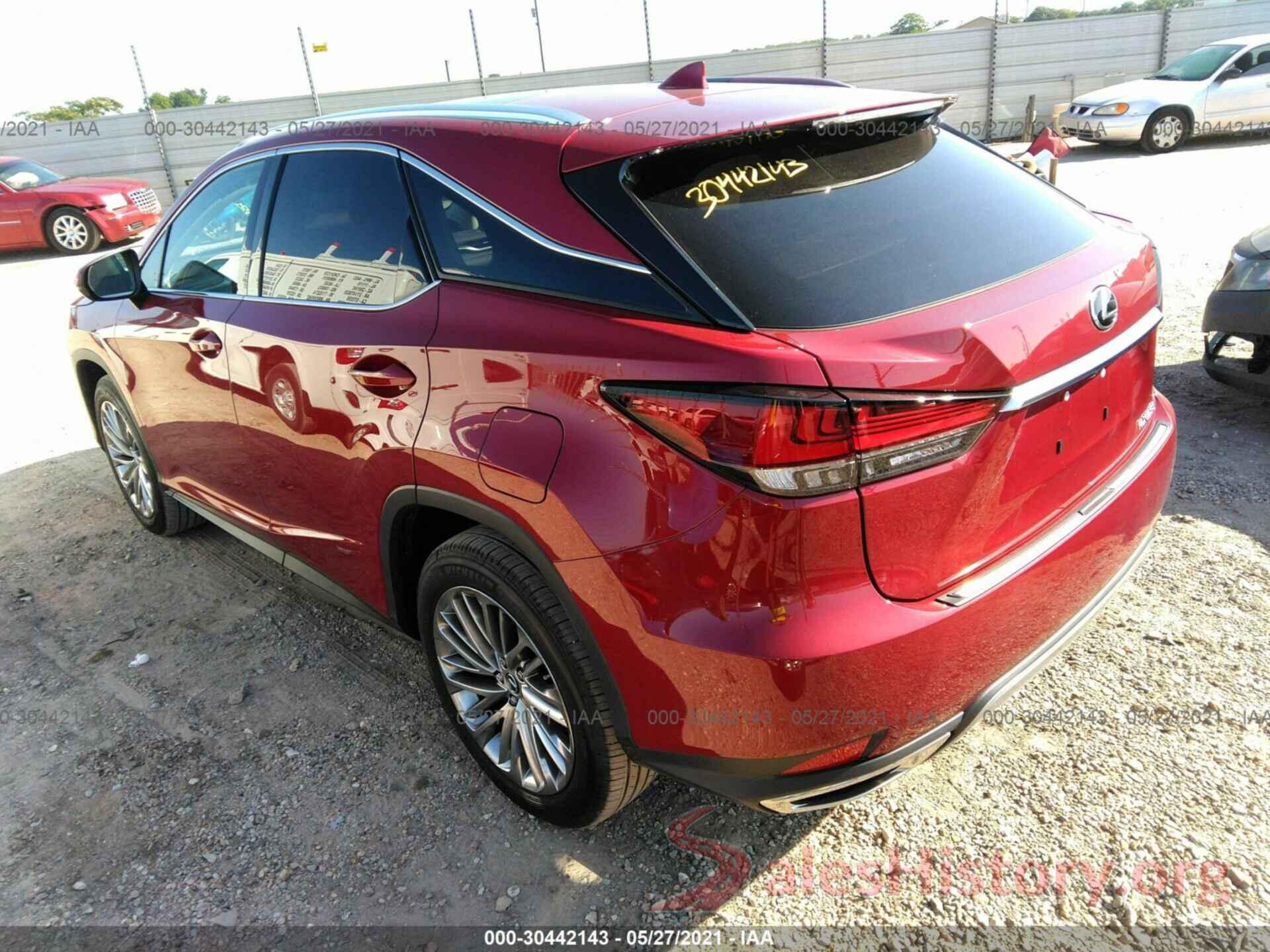 2T2JZMAA2LC179737 2020 LEXUS RX