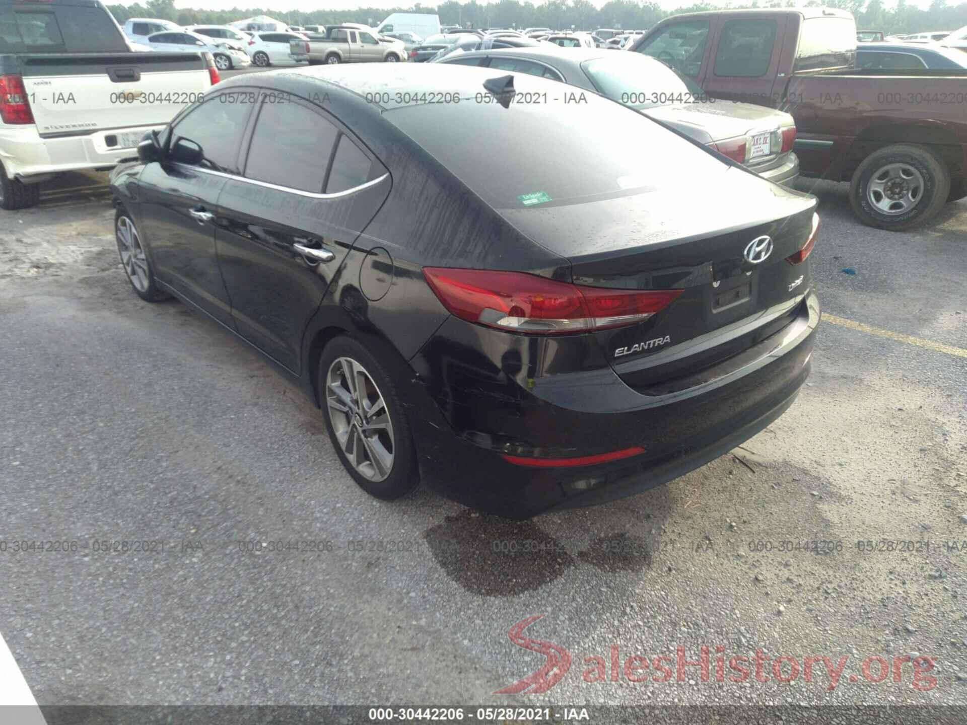 5NPD84LF7HH080784 2017 HYUNDAI ELANTRA