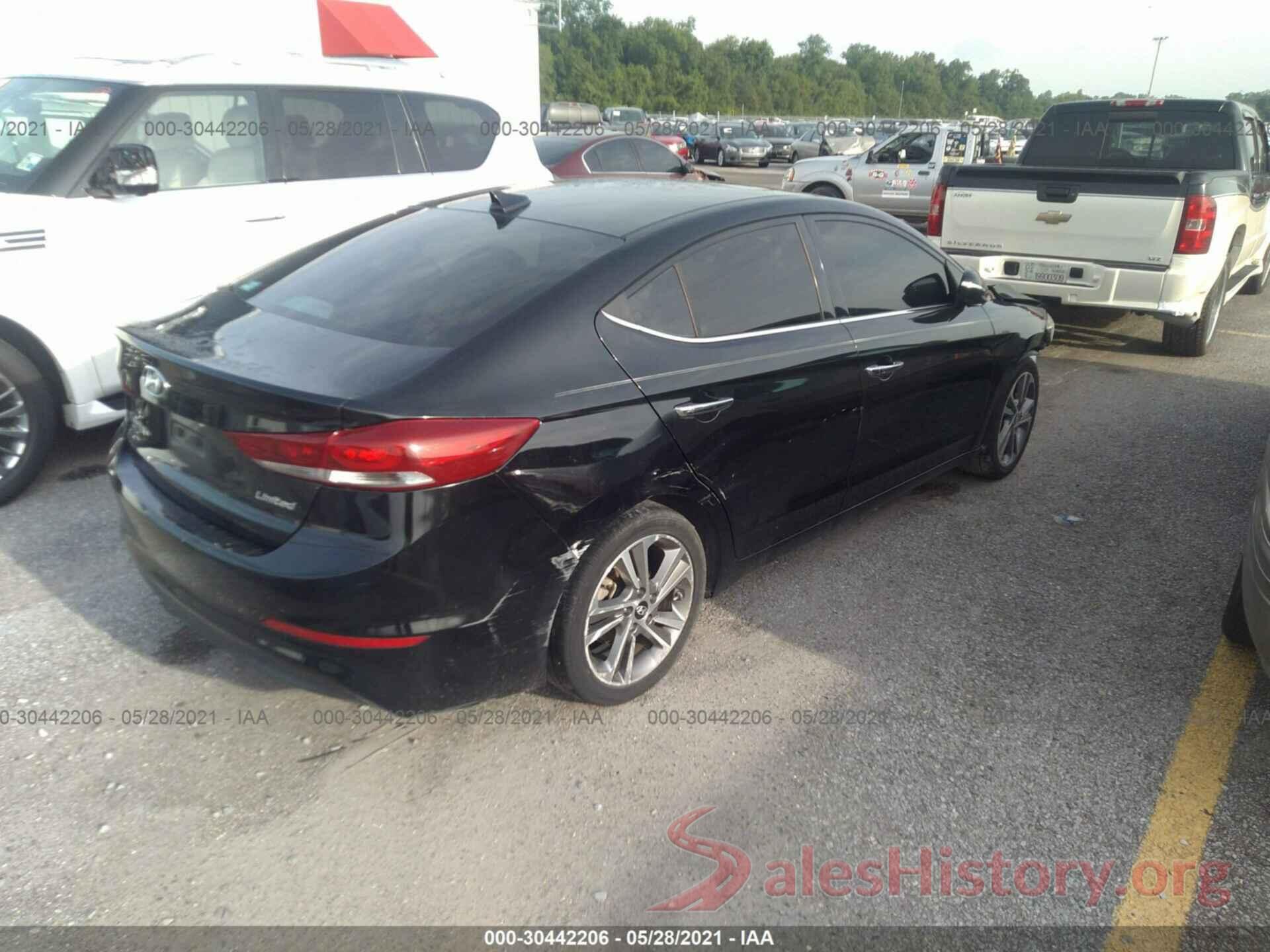 5NPD84LF7HH080784 2017 HYUNDAI ELANTRA