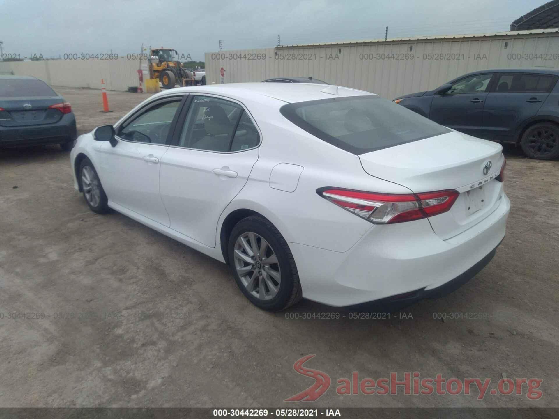 4T1B11HK9KU730126 2019 TOYOTA CAMRY