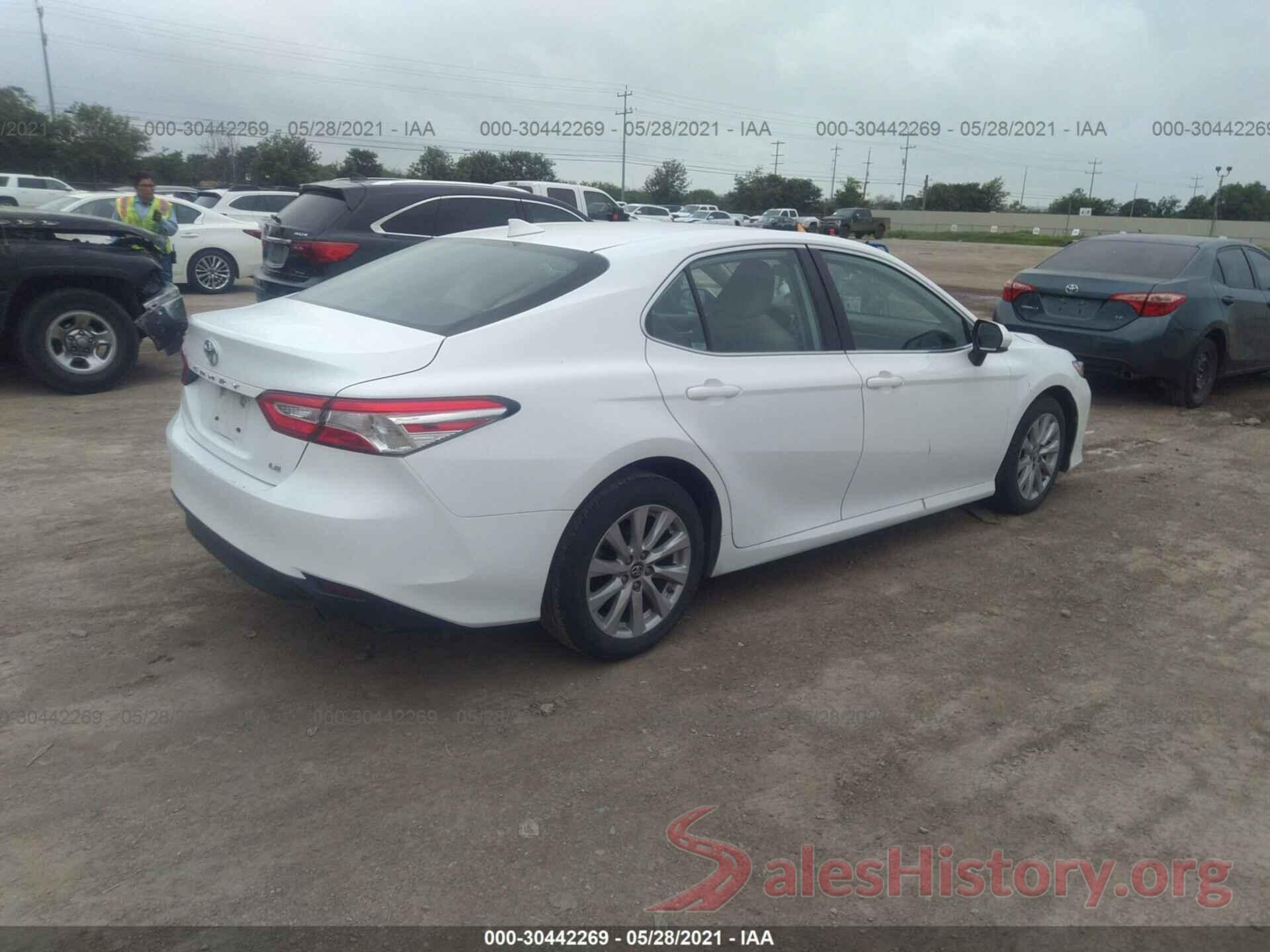 4T1B11HK9KU730126 2019 TOYOTA CAMRY