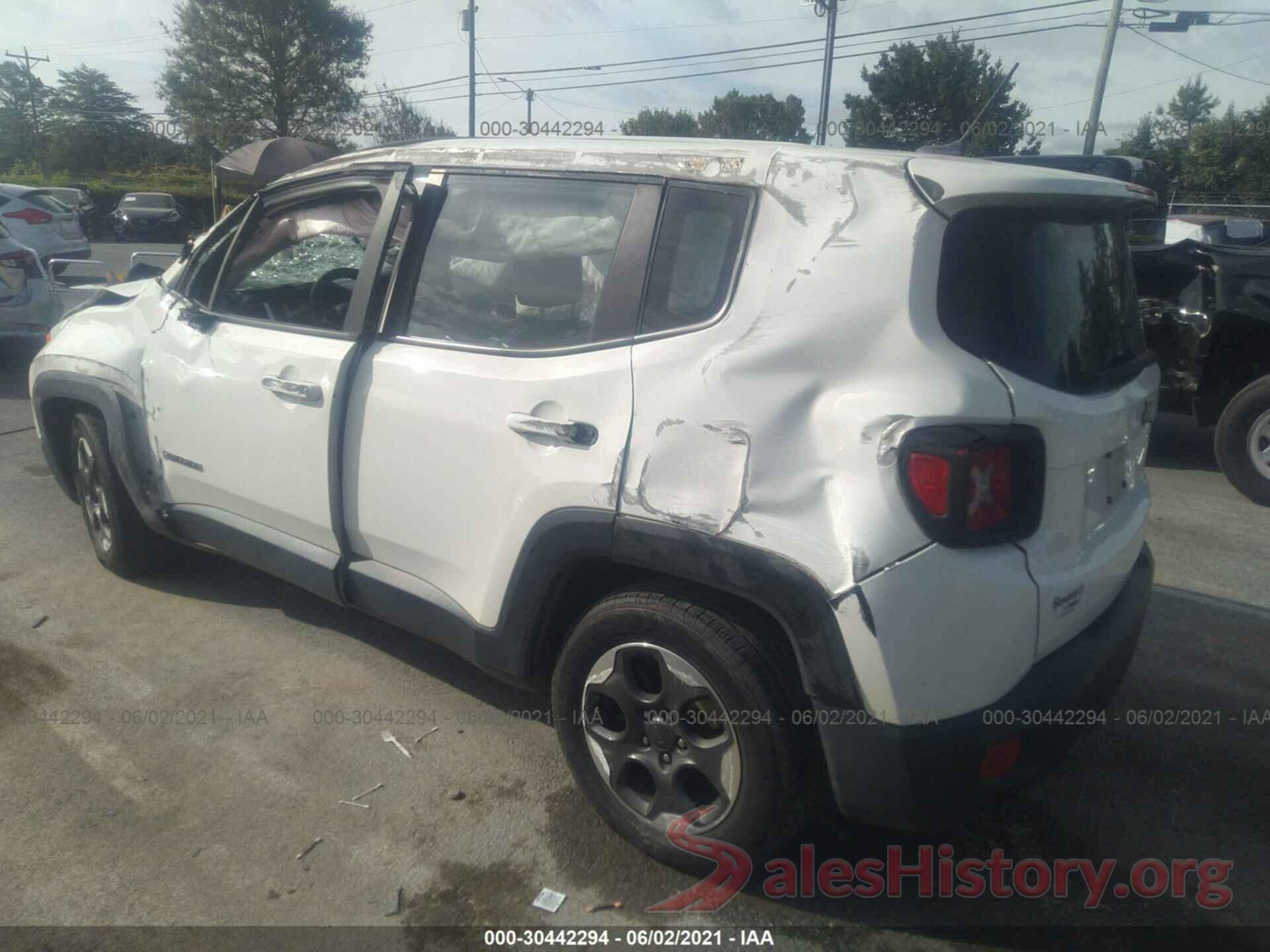 ZACCJAAT6GPC62442 2016 JEEP RENEGADE