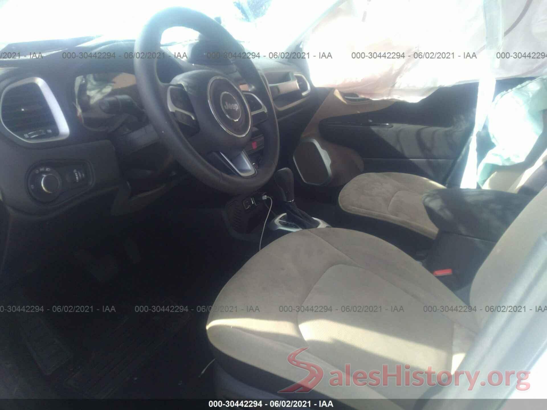 ZACCJAAT6GPC62442 2016 JEEP RENEGADE