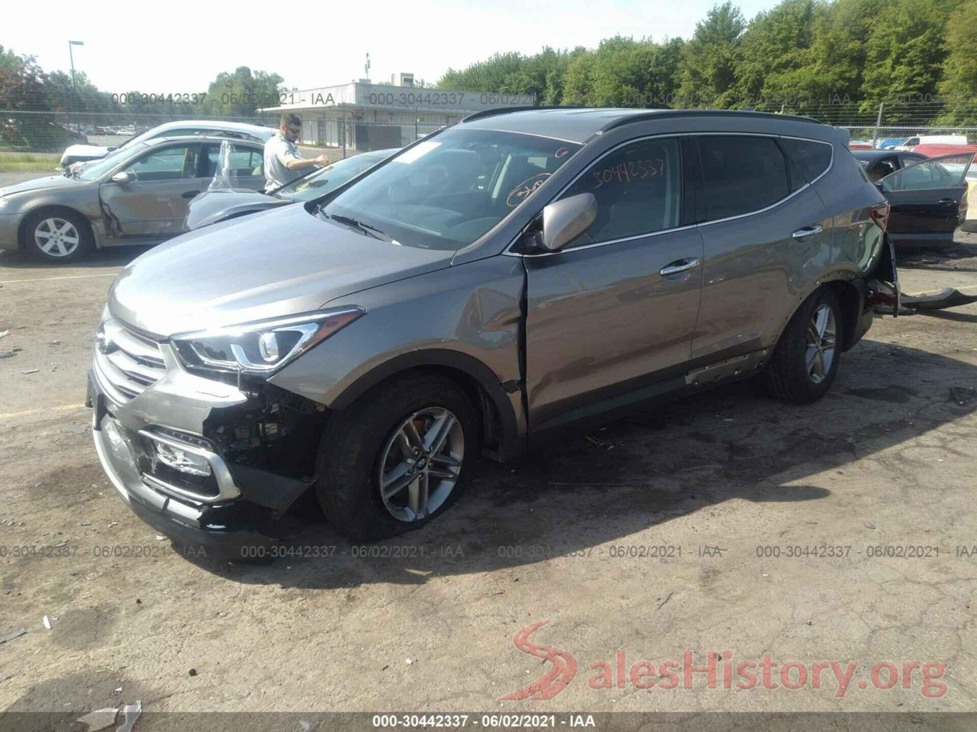 5NMZUDLB1HH030801 2017 HYUNDAI SANTA FE SPORT