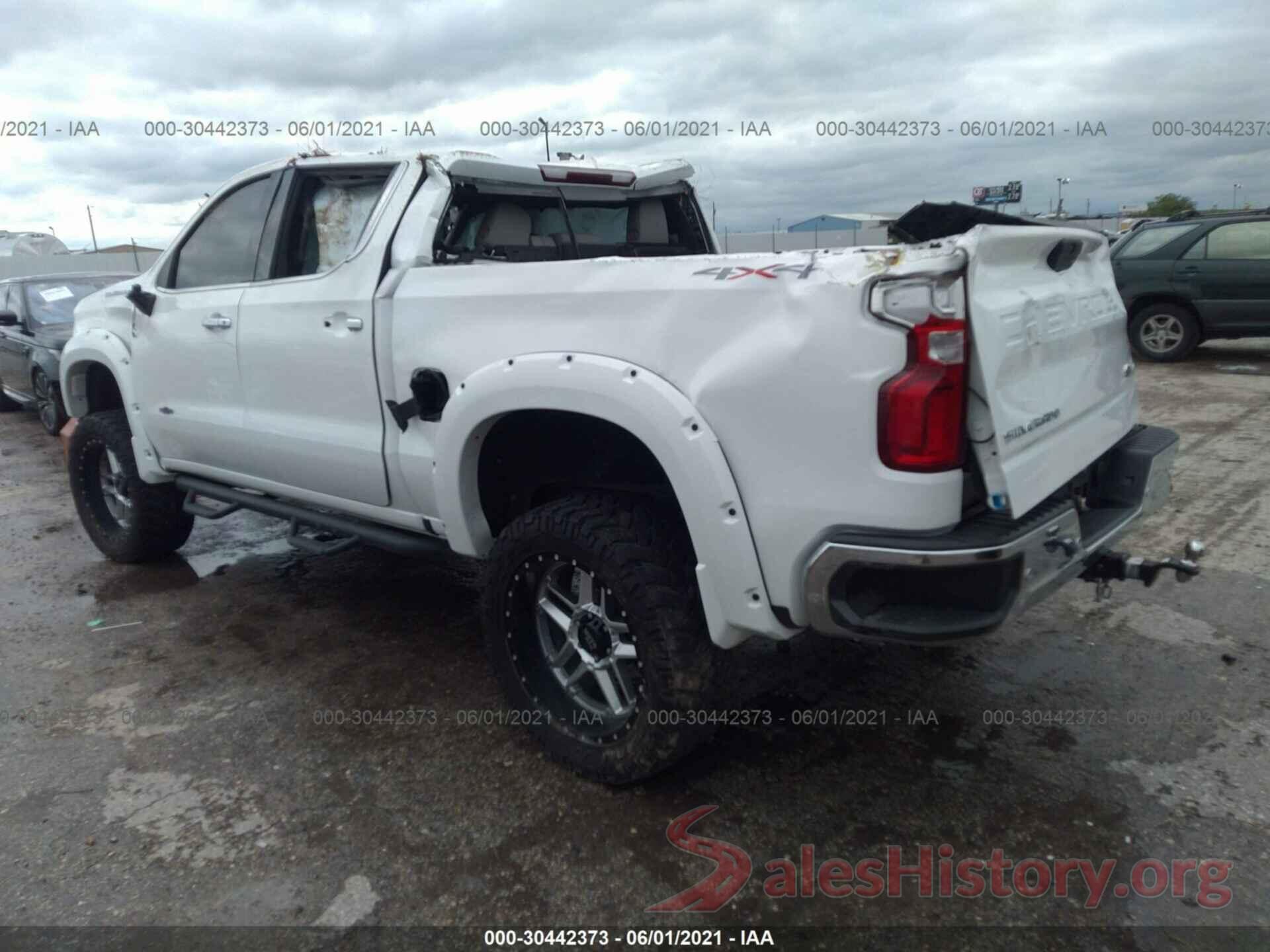 3GCUYGED3KG105791 2019 CHEVROLET SILVERADO 1500