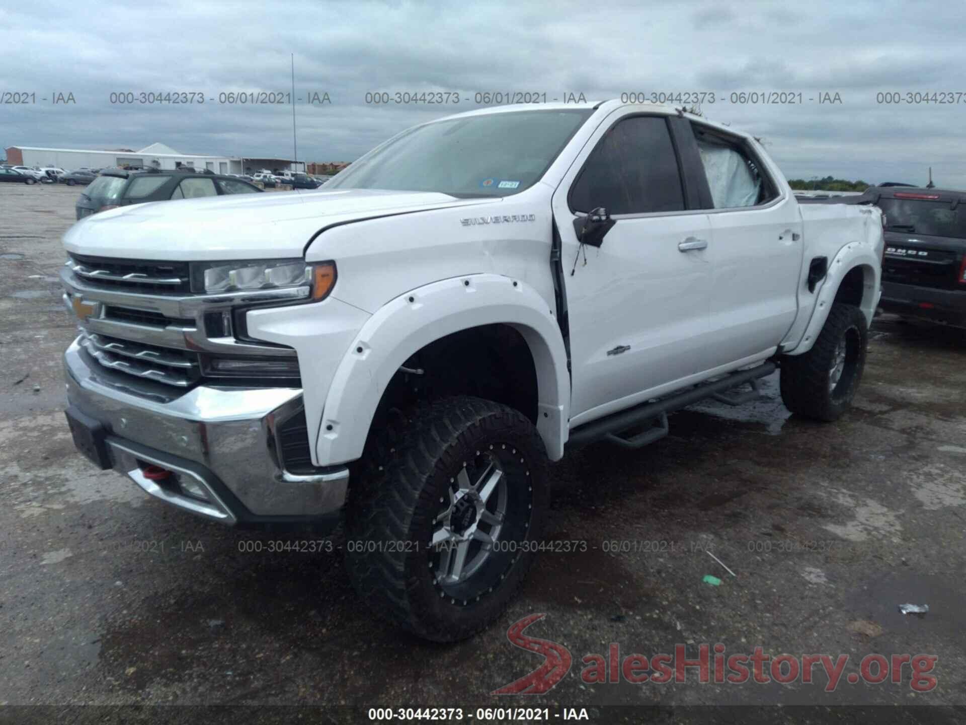 3GCUYGED3KG105791 2019 CHEVROLET SILVERADO 1500